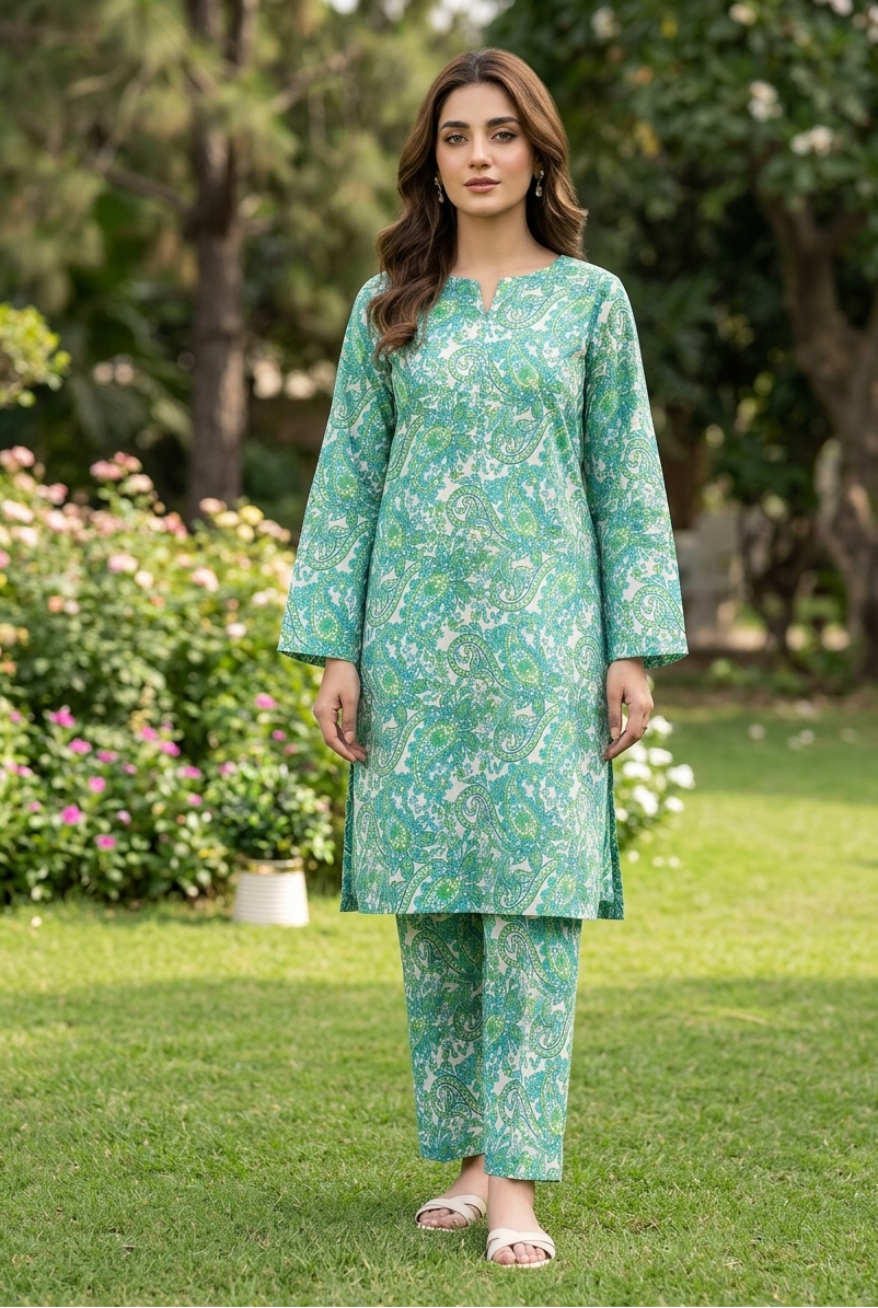 Pure Lawn 2-Piece Suit