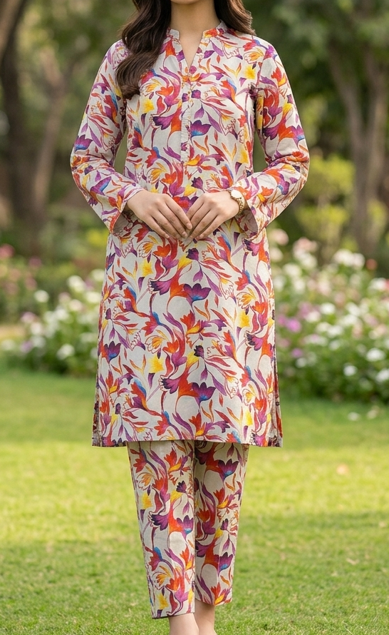 Pure Lawn 2-Piece Suit