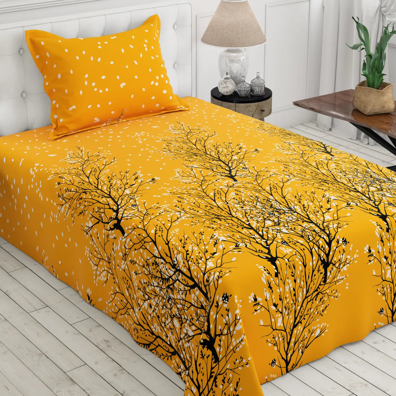 BAMBOO WEAVE SATEEN Bed Sheet Set