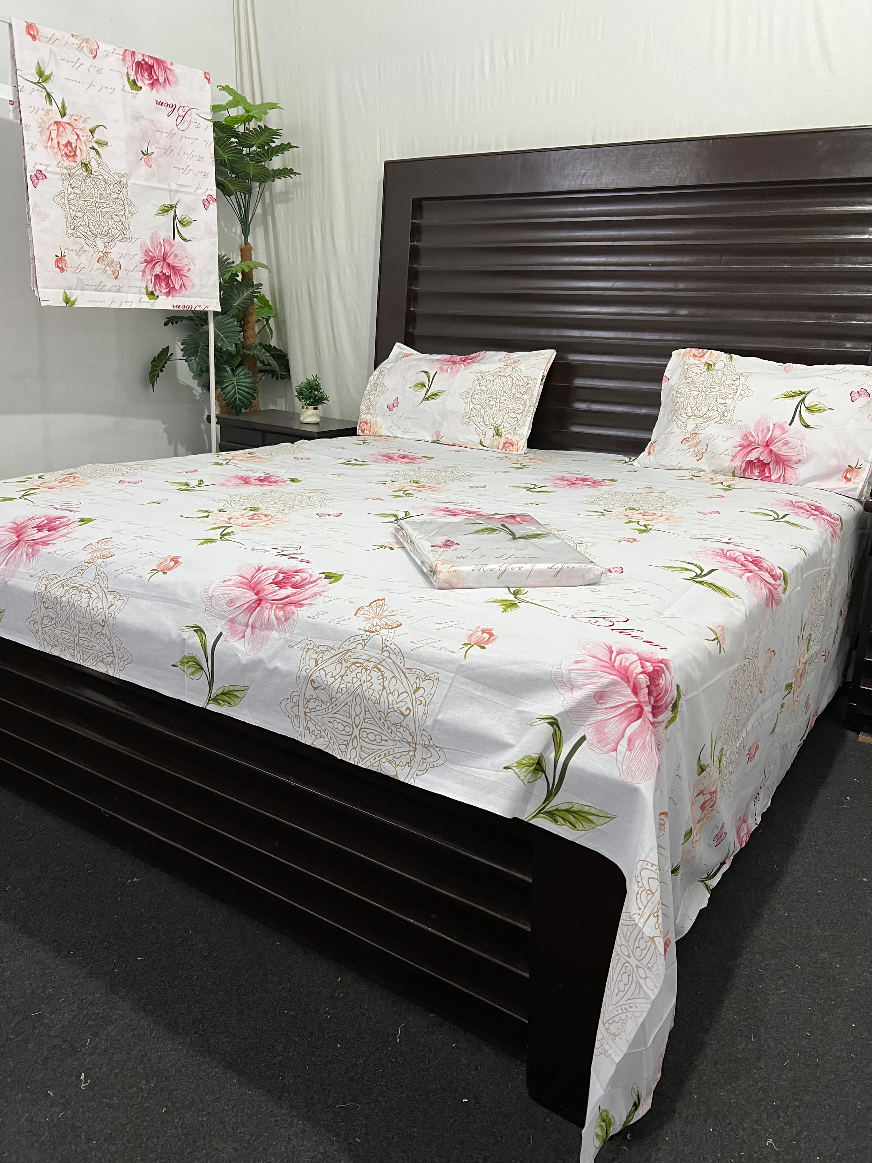 100% Pure Cotton Luxury Bedsheet – Soft, Breathable & Premium Quality