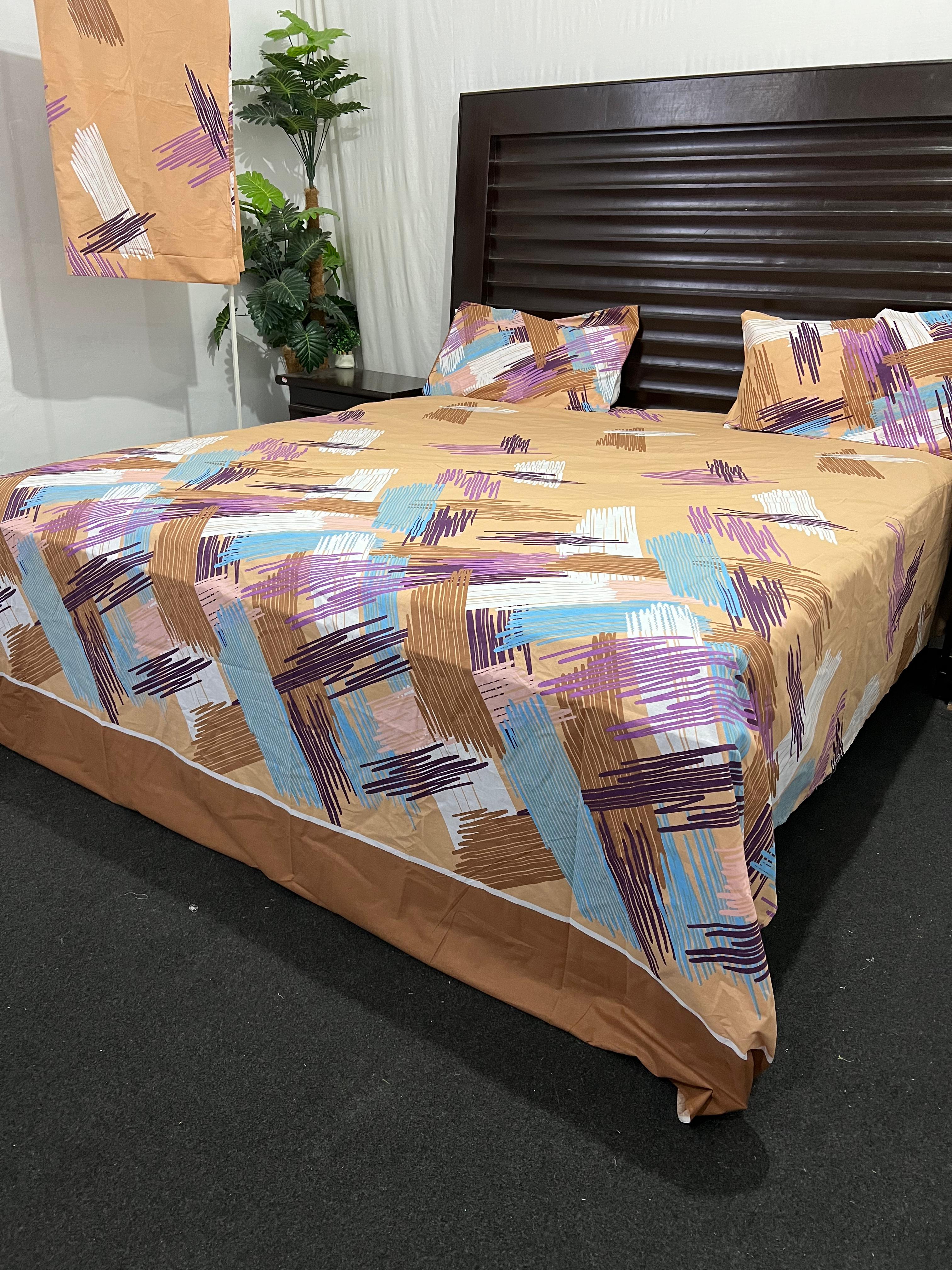 100% Pure Cotton Luxury Bedsheet – Soft, Breathable & Premium Quality