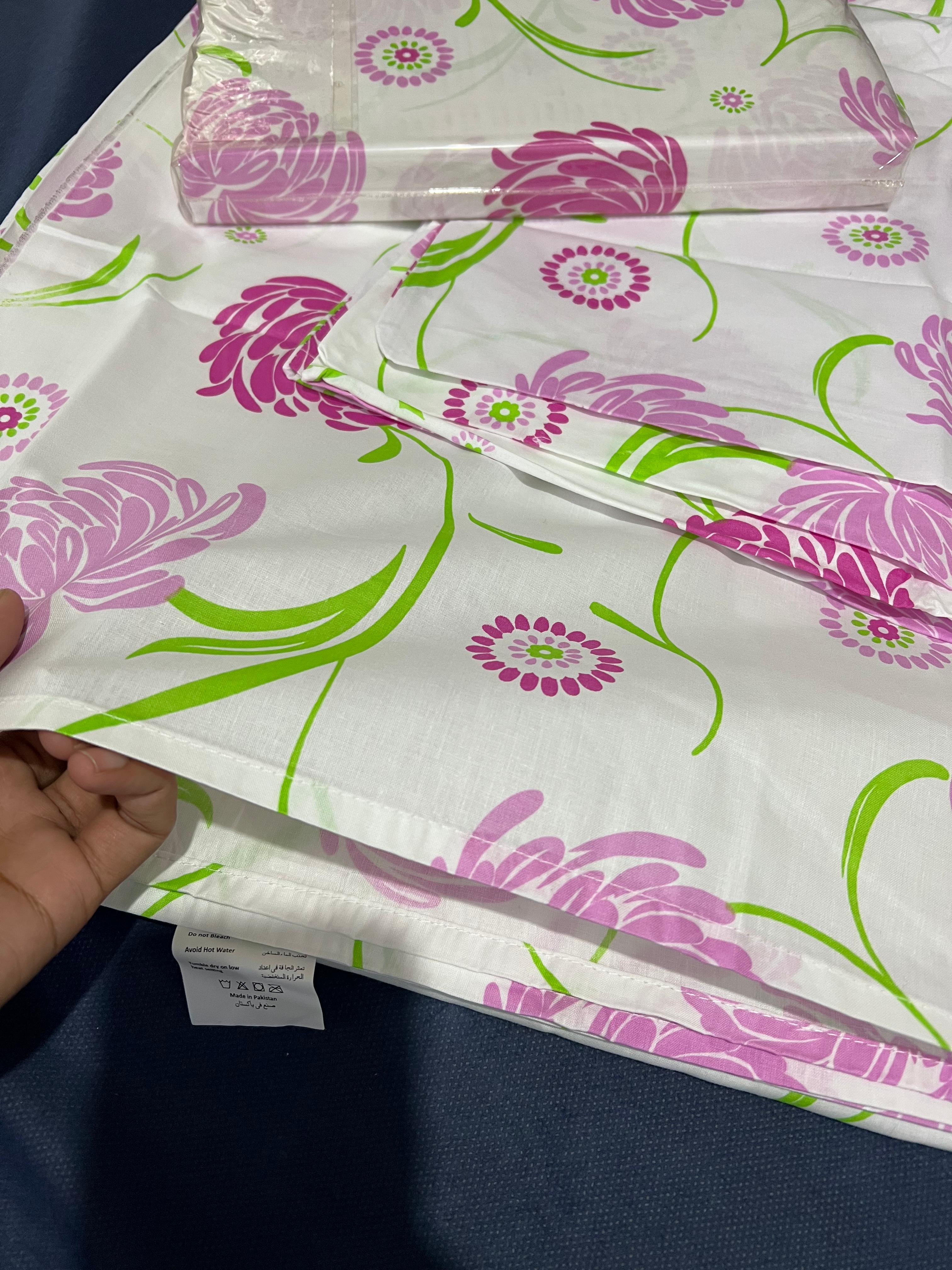 100% Pure Cotton Luxury Bedsheet – Soft, Breathable & Premium Quality
