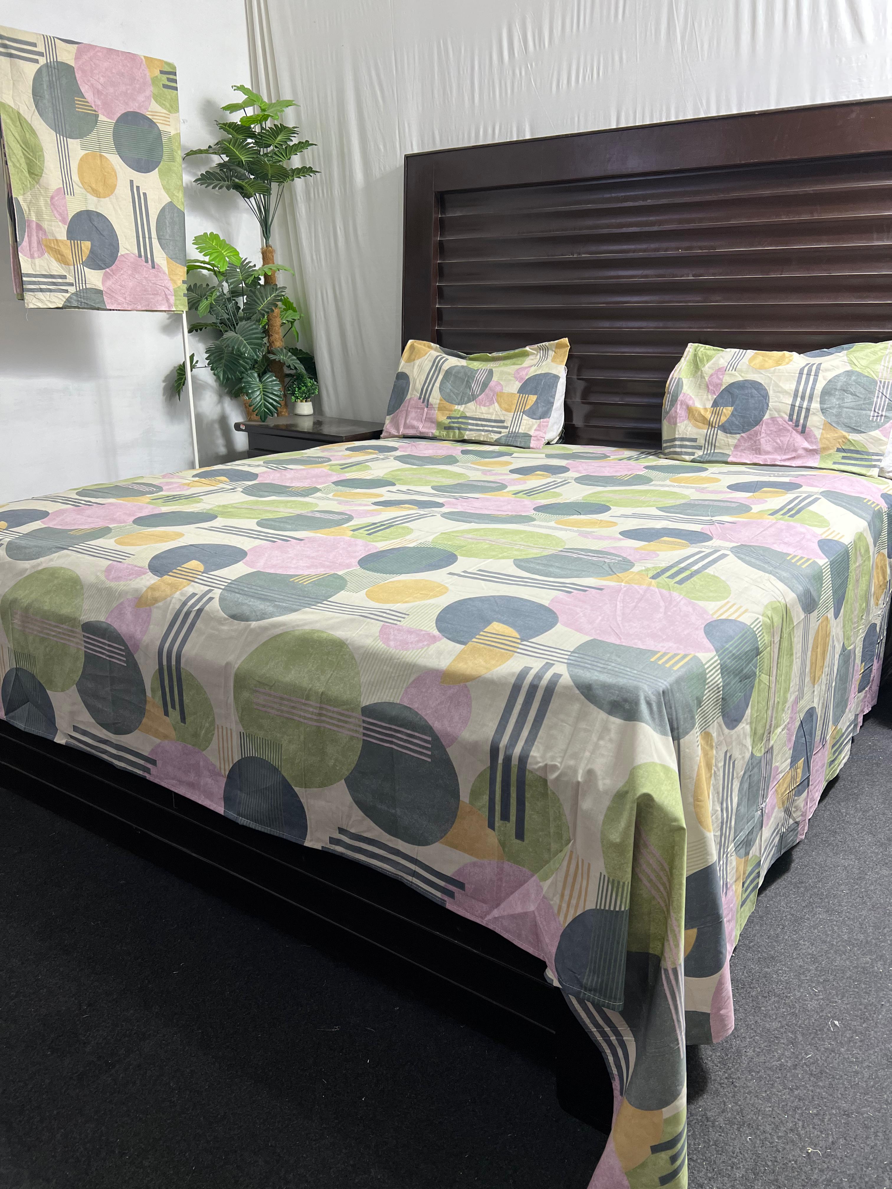 100% Pure Cotton Luxury Bedsheet – Soft, Breathable & Premium Quality