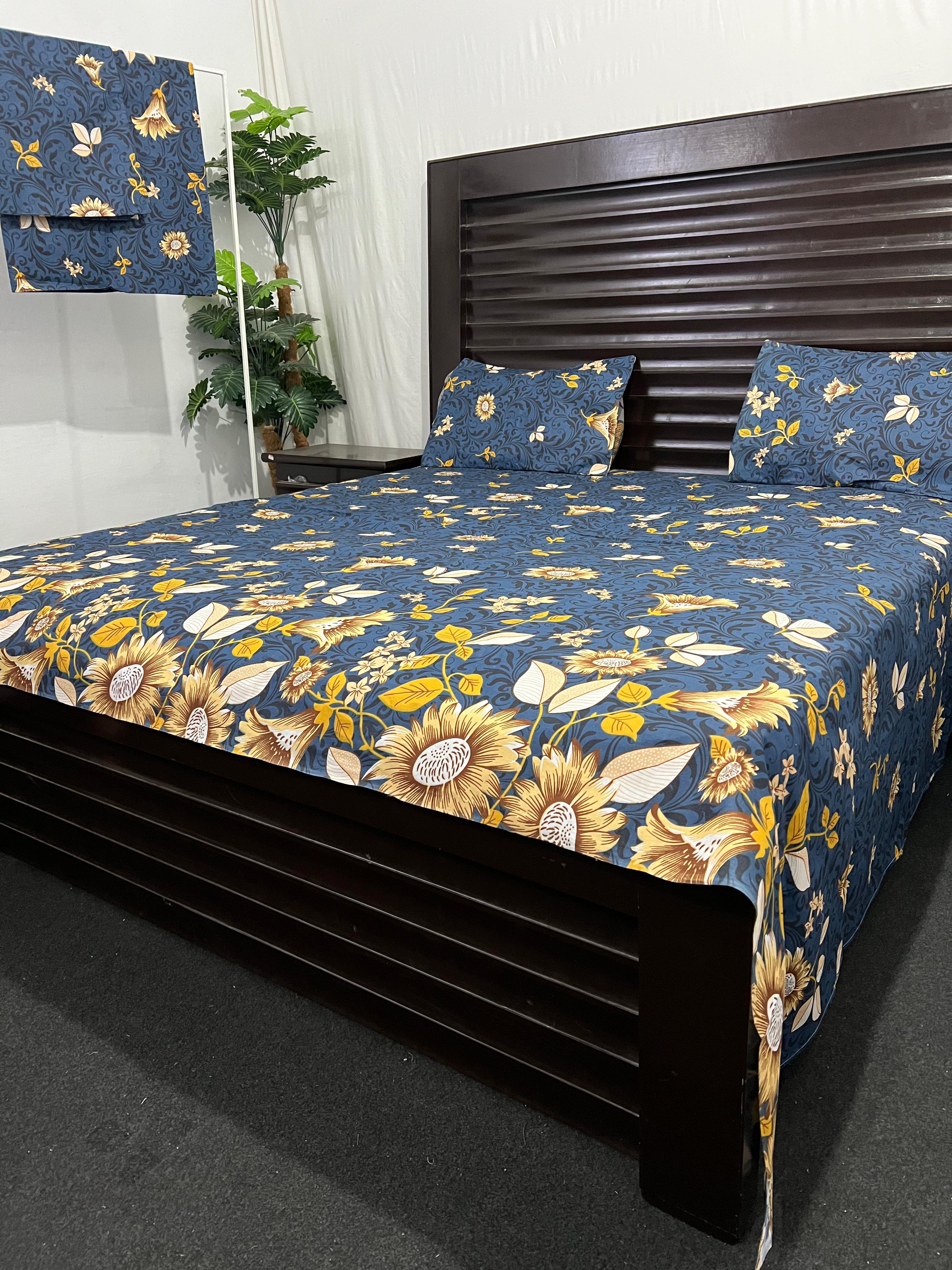 100% Pure Cotton Luxury Bedsheet – Soft, Breathable & Premium Quality