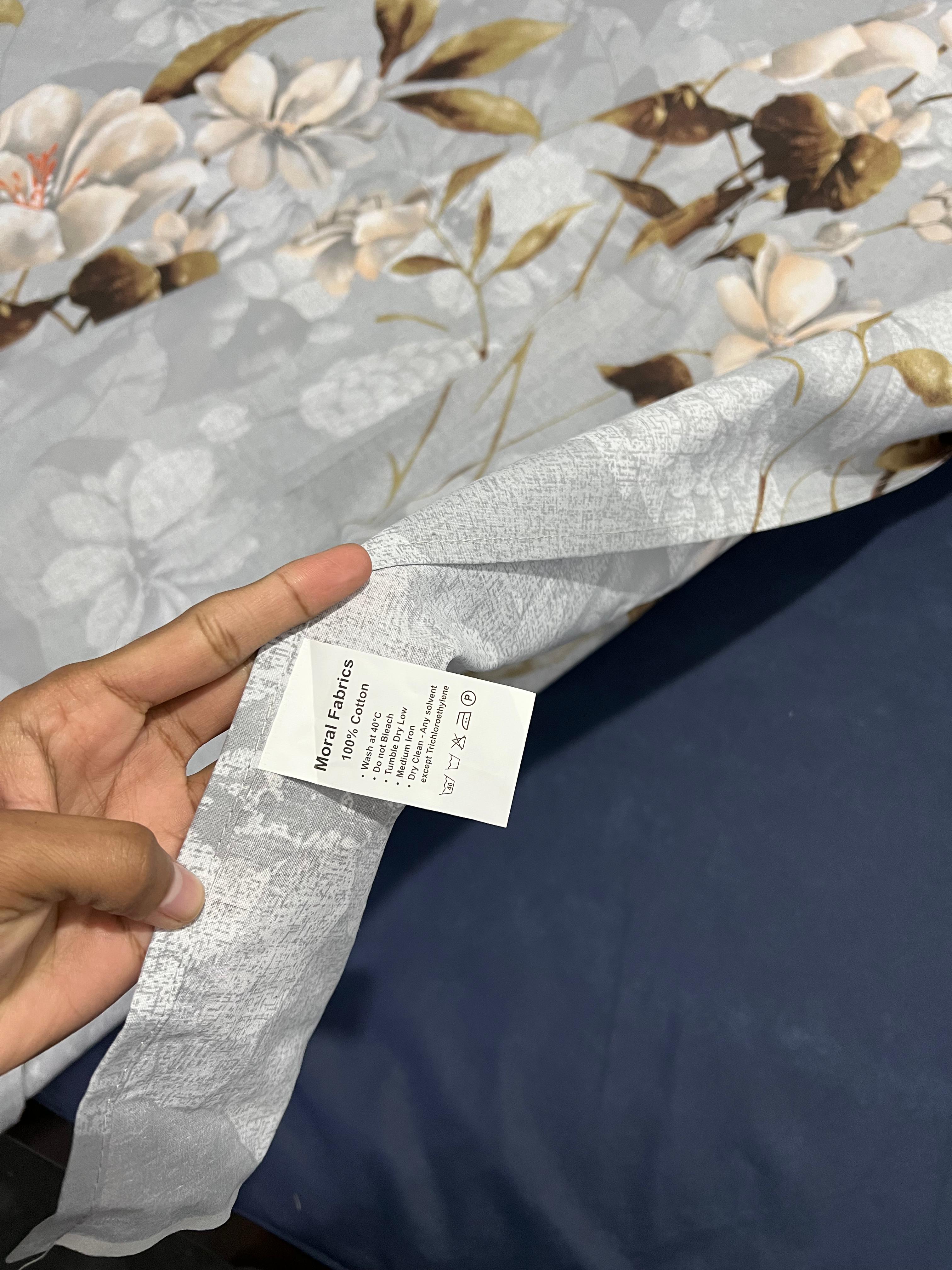 100% Pure Cotton Luxury Bedsheet – Soft, Breathable & Premium Quality