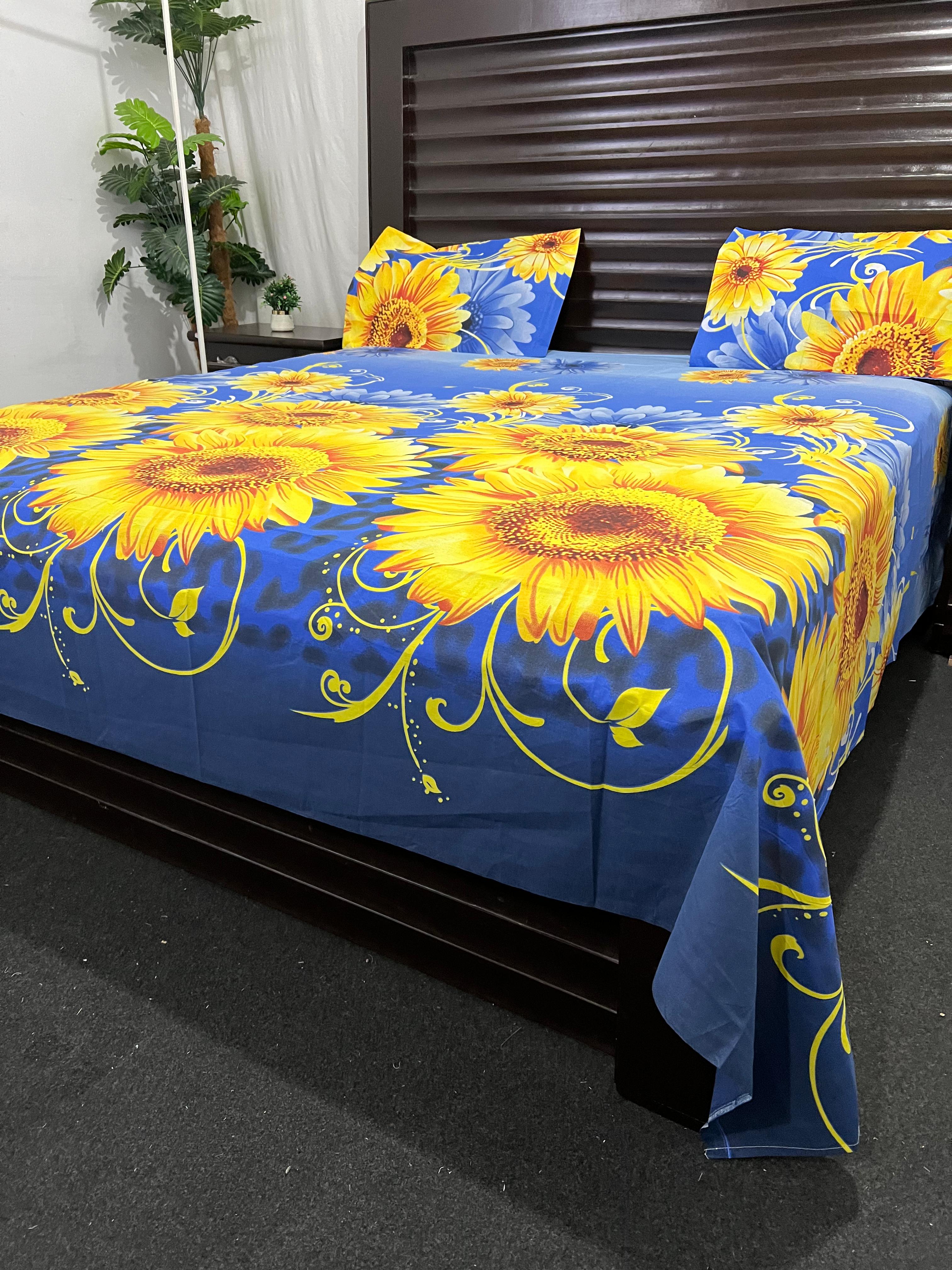 100% Pure Cotton Luxury Bedsheet – Soft, Breathable & Premium Quality