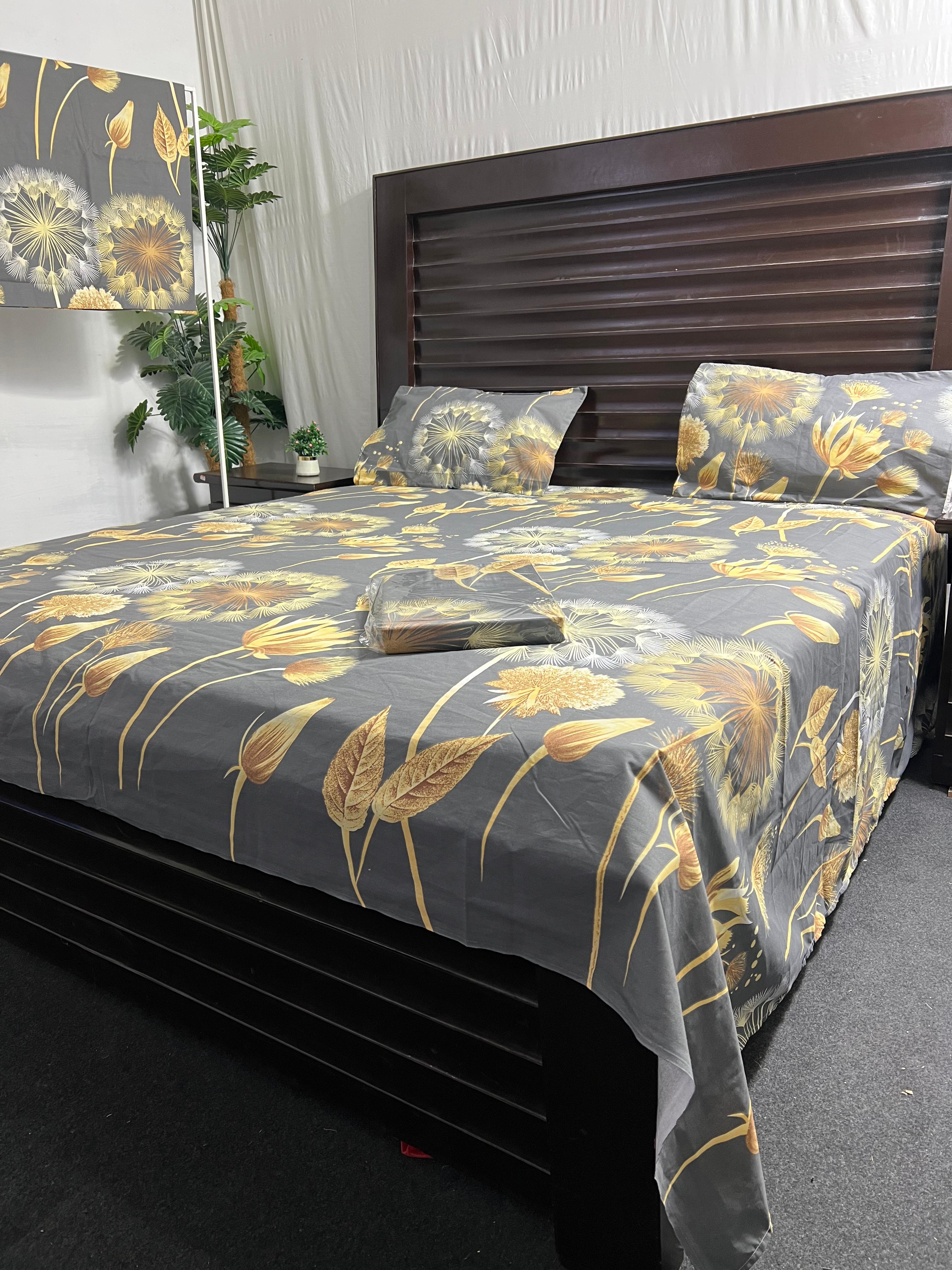 100% Pure Cotton Luxury Bedsheet – Soft, Breathable & Premium Quality