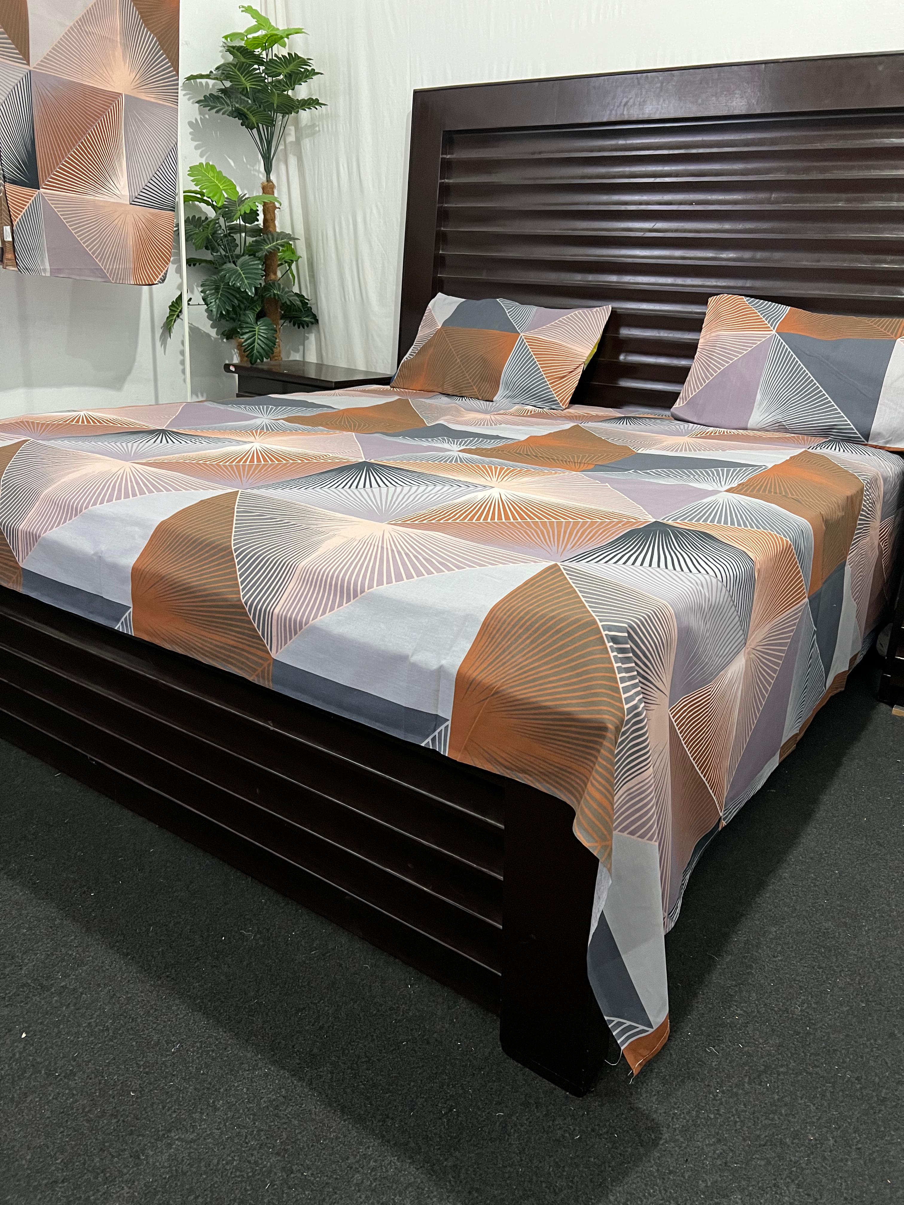 100% Pure Cotton Luxury Bedsheet – Soft, Breathable & Premium Quality
