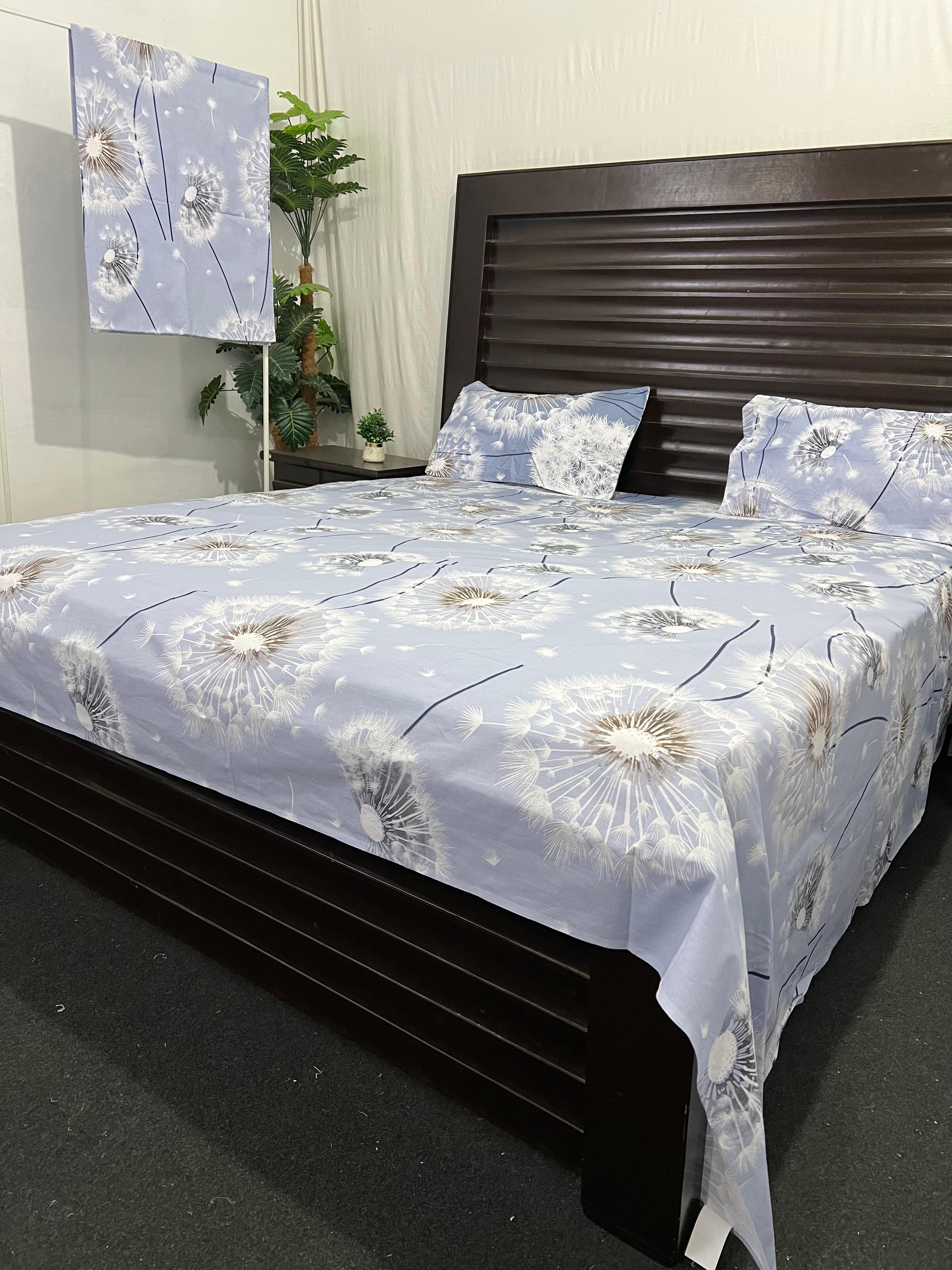 100% Pure Cotton Luxury Bedsheet – Soft, Breathable & Premium Quality