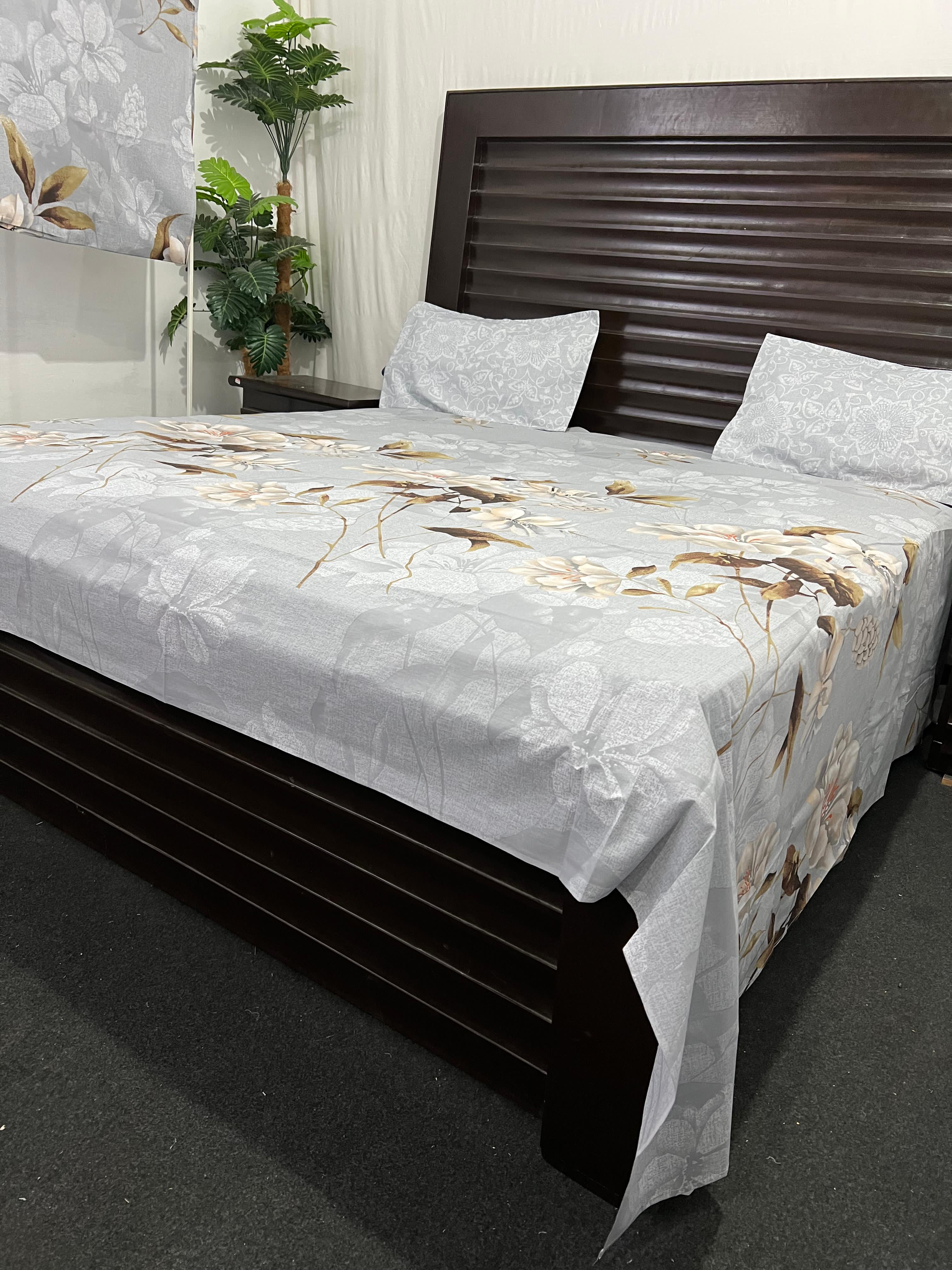 100% Pure Cotton Luxury Bedsheet – Soft, Breathable & Premium Quality