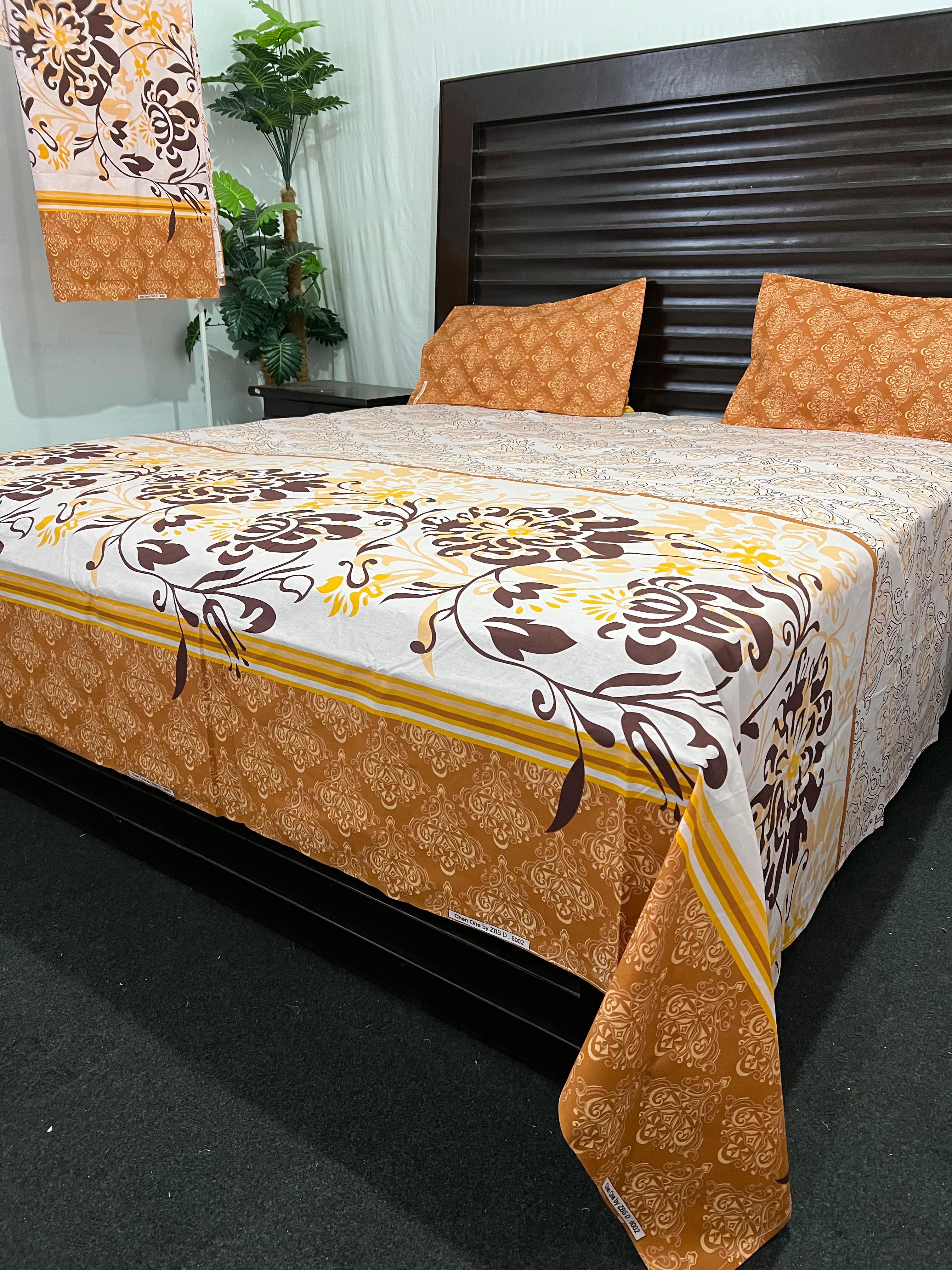 100% Pure Cotton Luxury Bedsheet – Soft, Breathable & Premium Quality