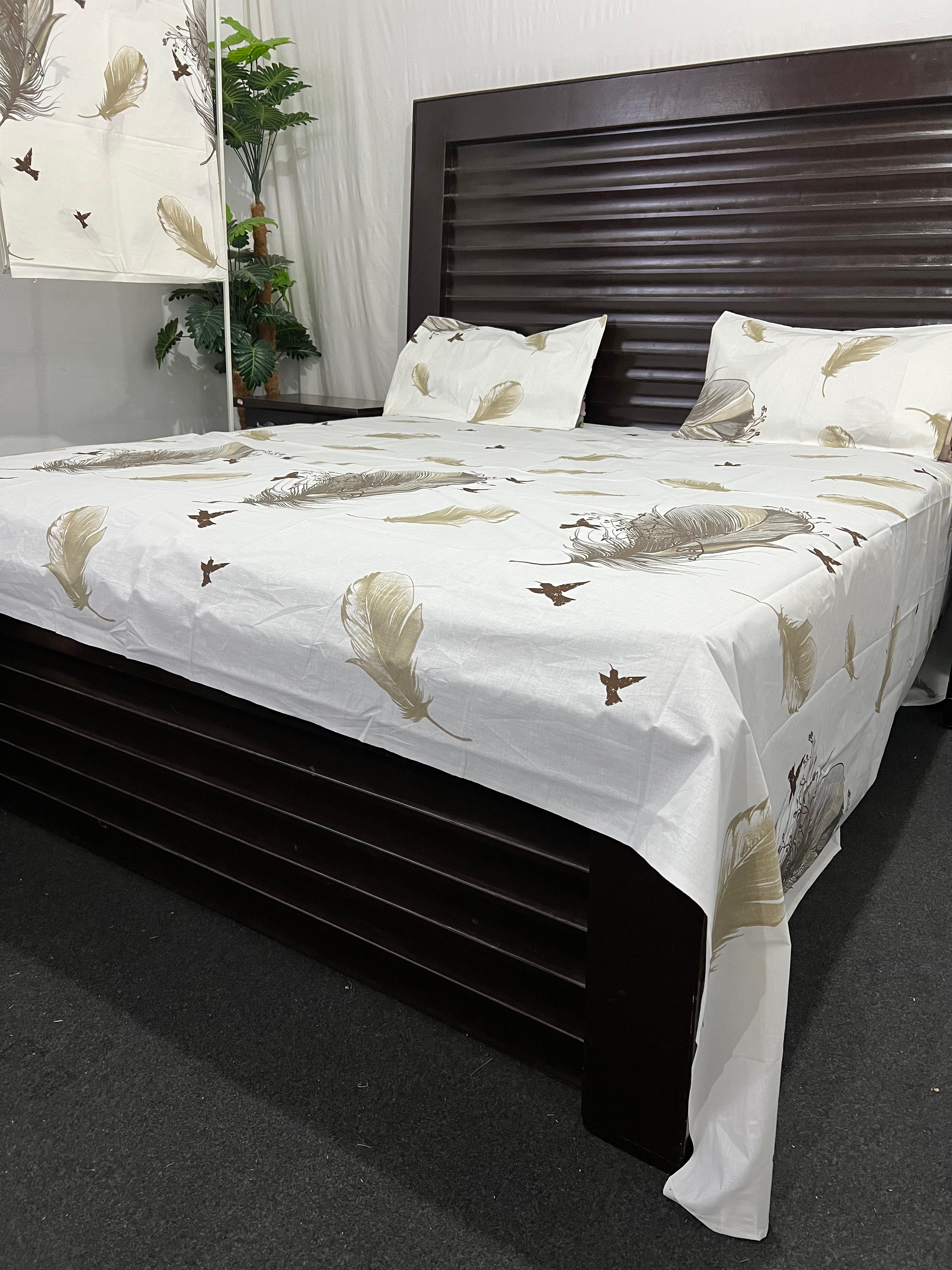 100% Pure Cotton Luxury Bedsheet – Soft, Breathable & Premium Quality