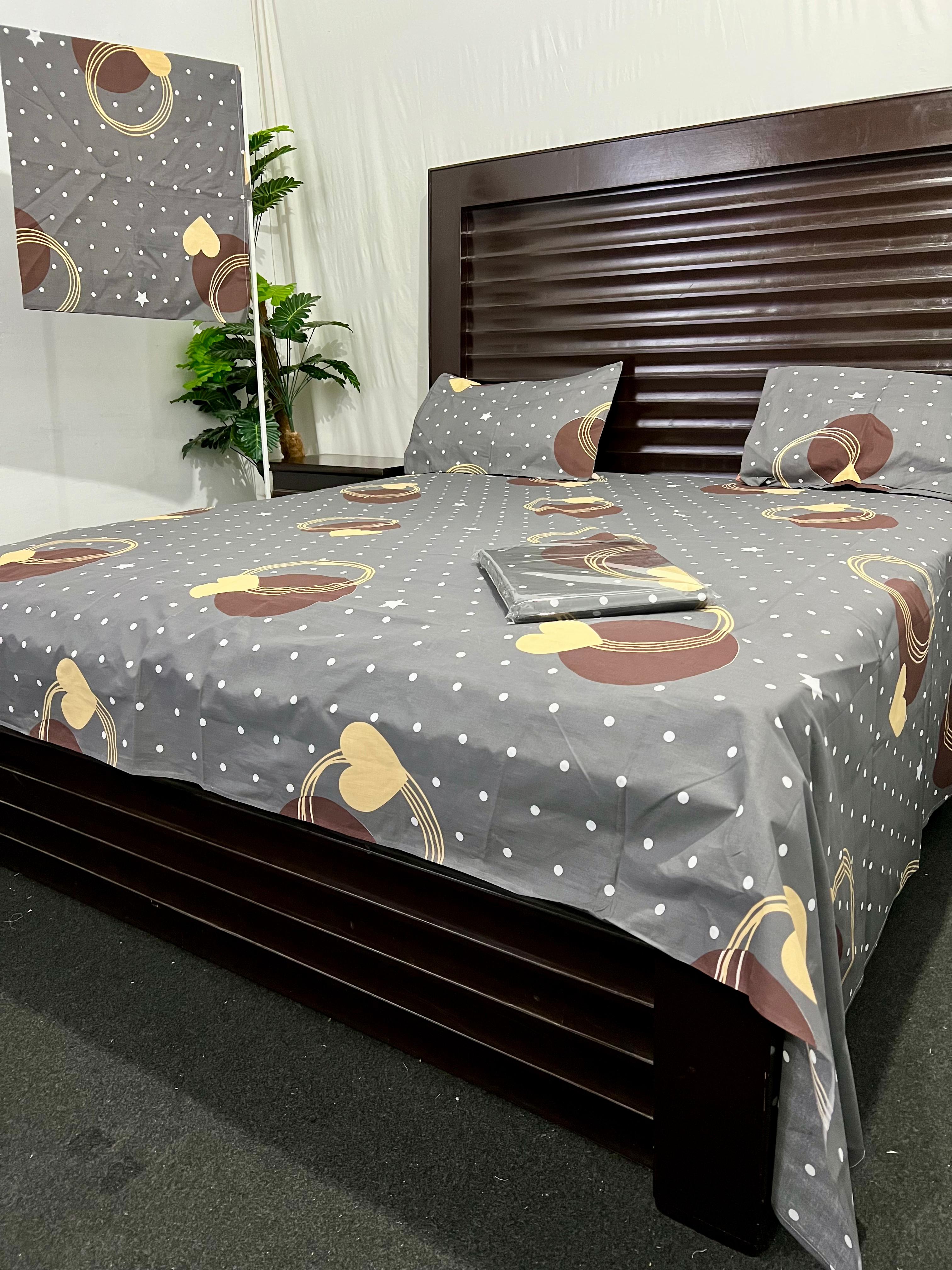 100% Pure Cotton Luxury Bedsheet – Soft, Breathable & Premium Quality