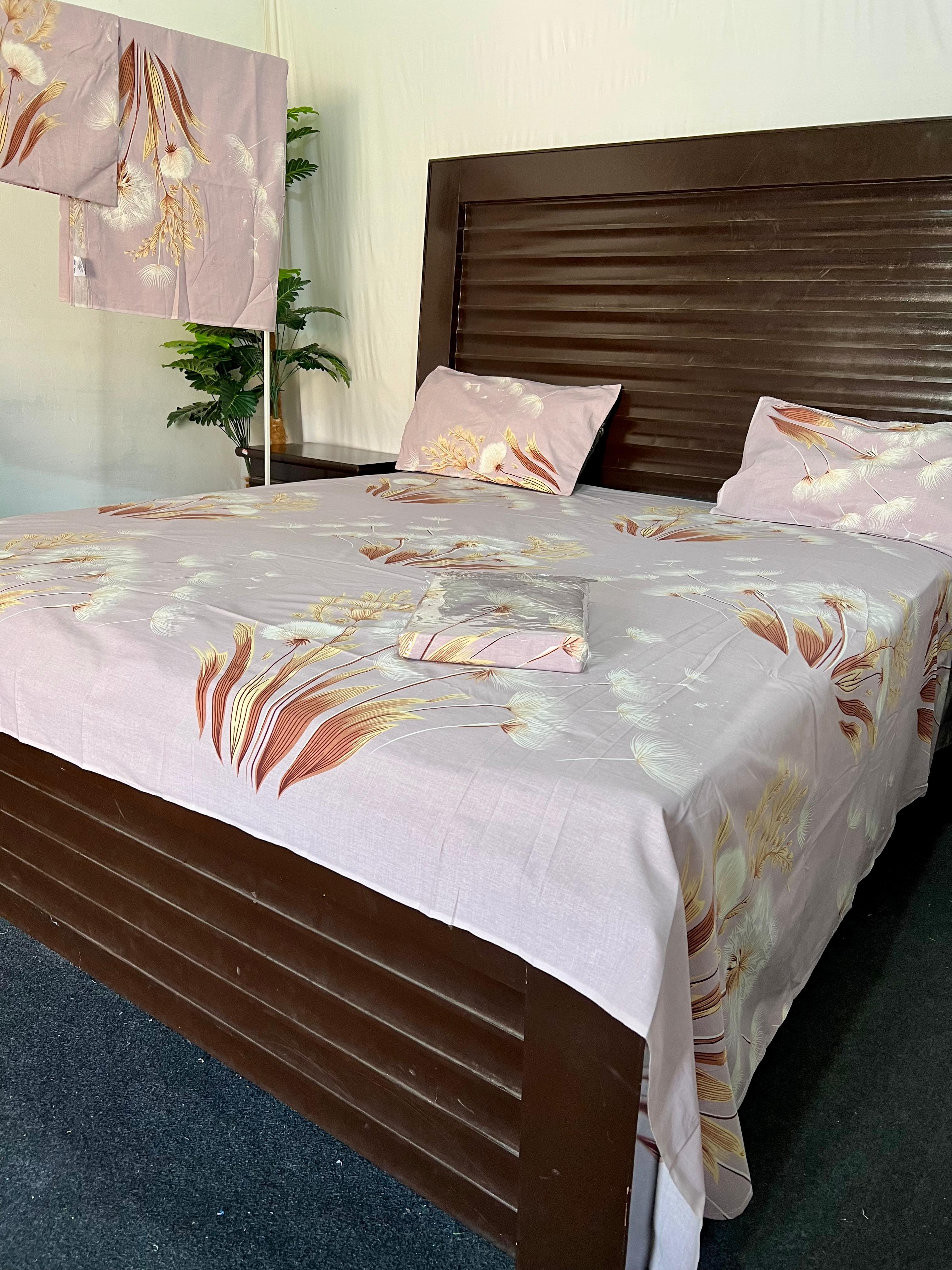 100% Pure Cotton Luxury Bedsheet – Soft, Breathable & Premium Quality