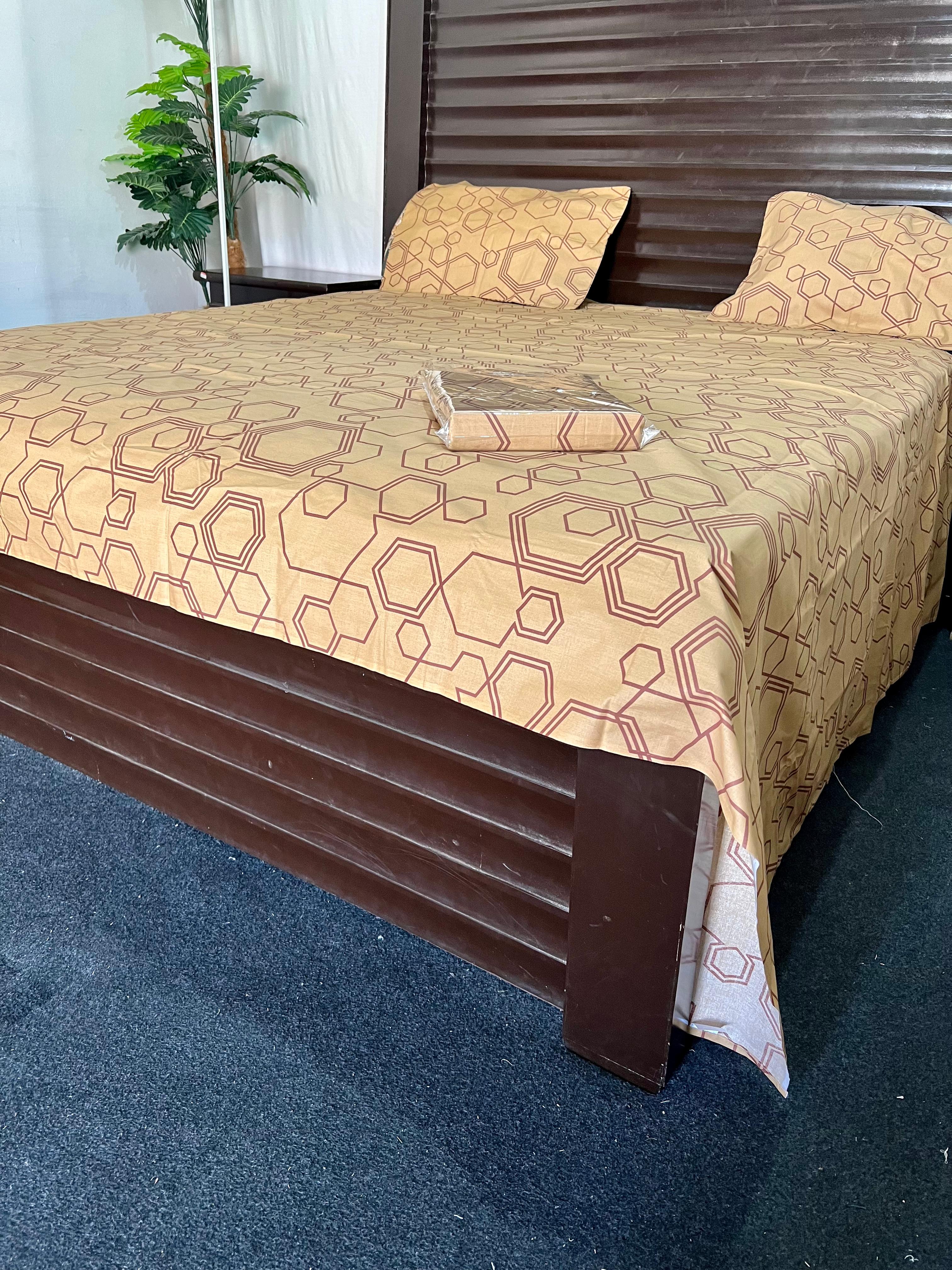 100% Pure Cotton Luxury Bedsheet – Soft, Breathable & Premium Quality