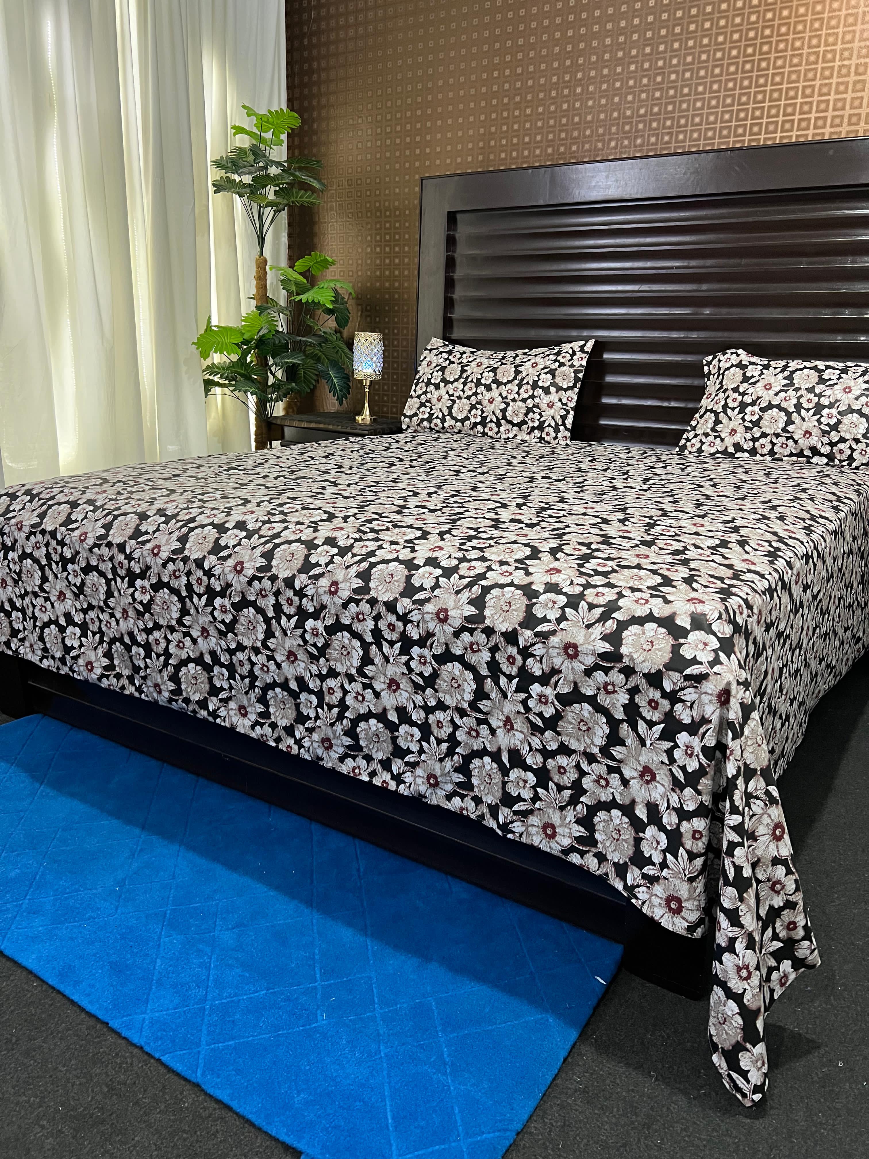 100% Pure Cotton Luxury Bedsheet – Soft, Breathable & Premium Quality