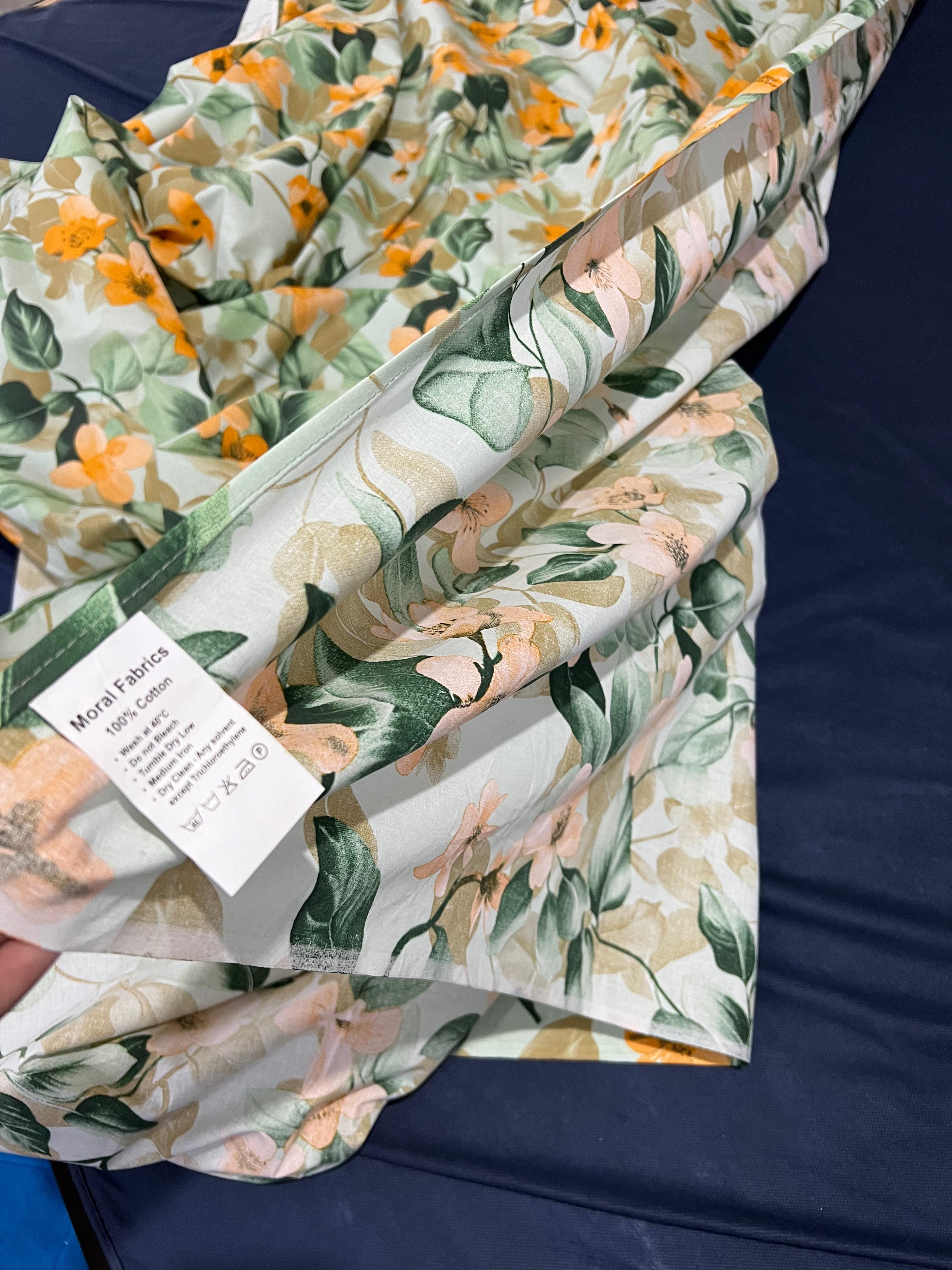100% Pure Cotton Luxury Bedsheet – Soft, Breathable & Premium Quality