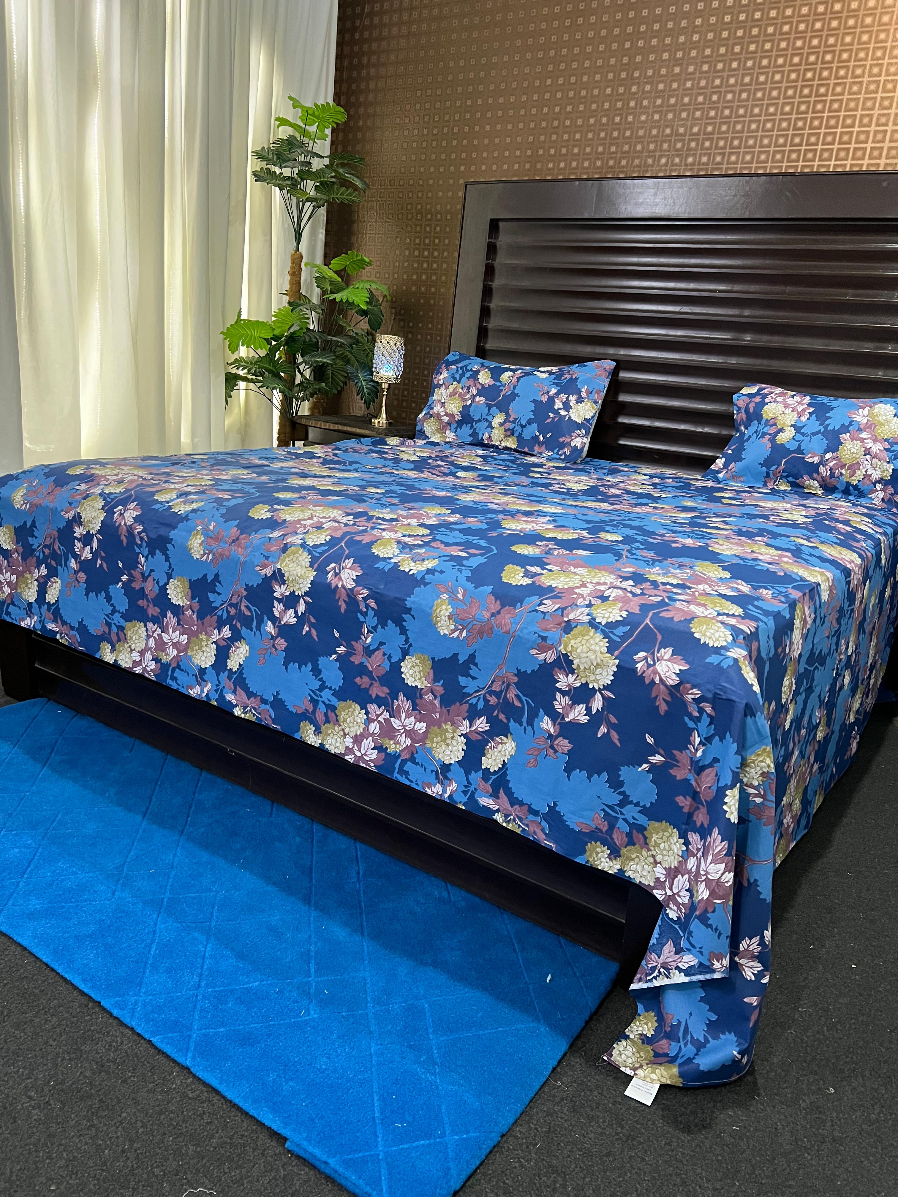 100% Pure Cotton Luxury Bedsheet – Soft, Breathable & Premium Quality