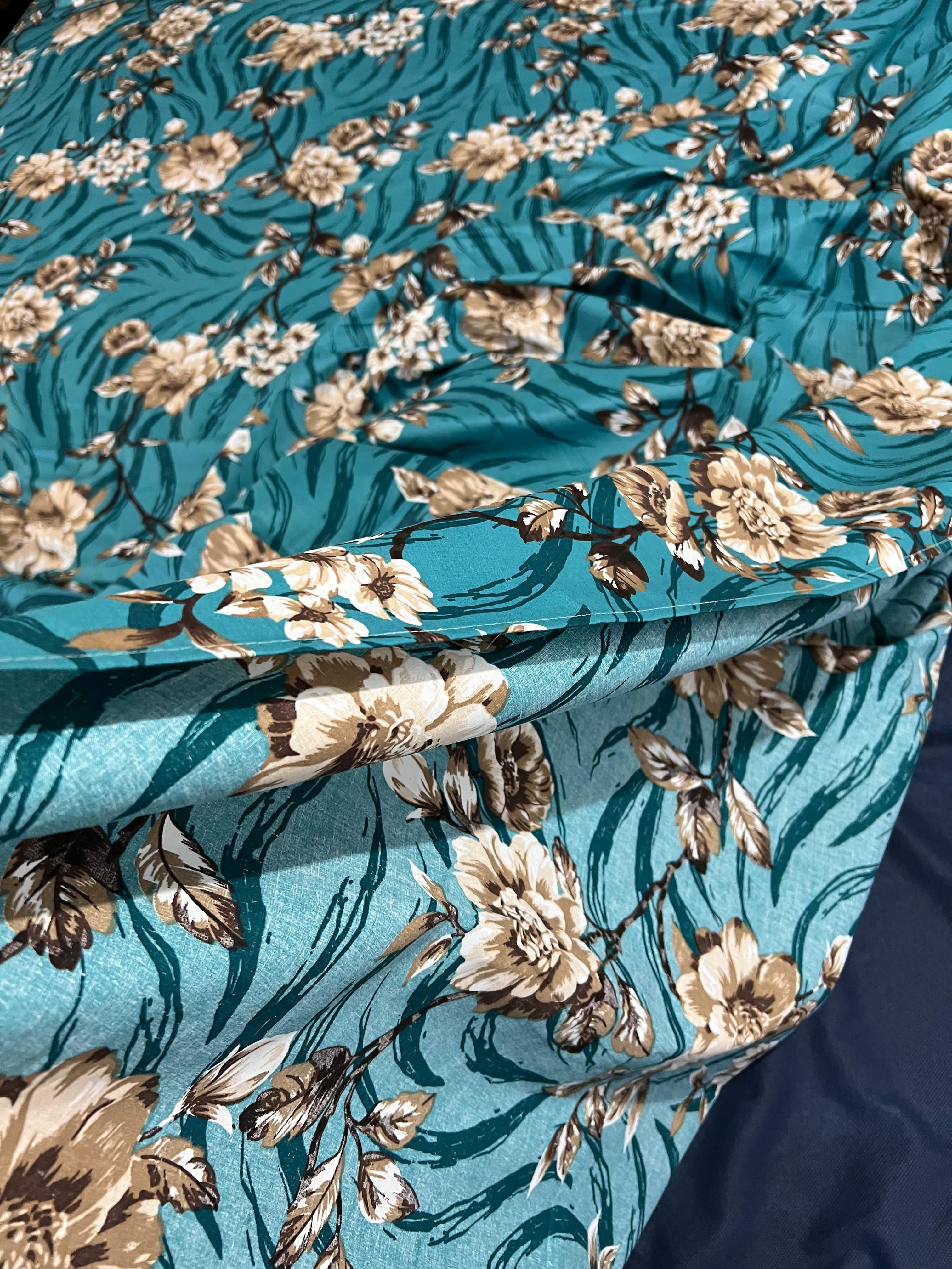 100% Pure Cotton Luxury Bedsheet – Soft, Breathable & Premium Quality