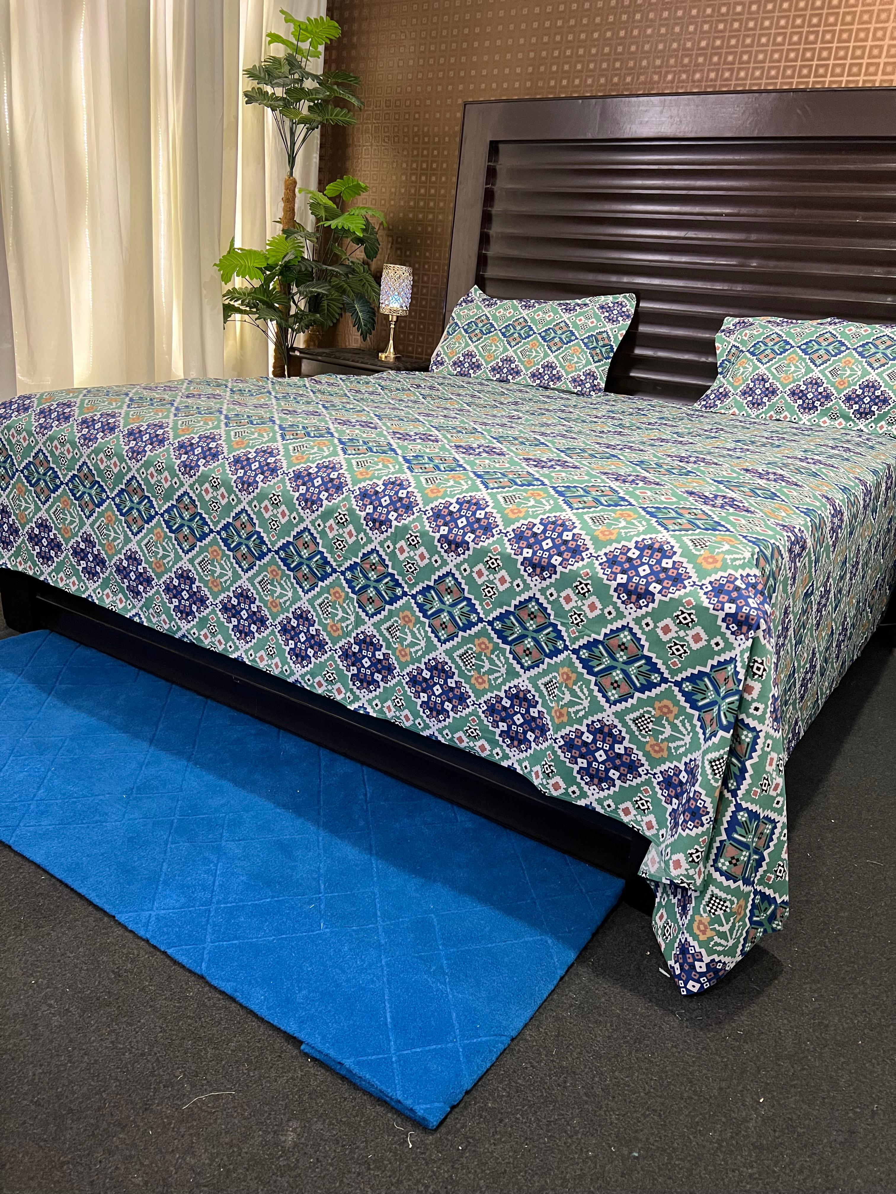 100% Pure Cotton Luxury Bedsheet – Soft, Breathable & Premium Quality