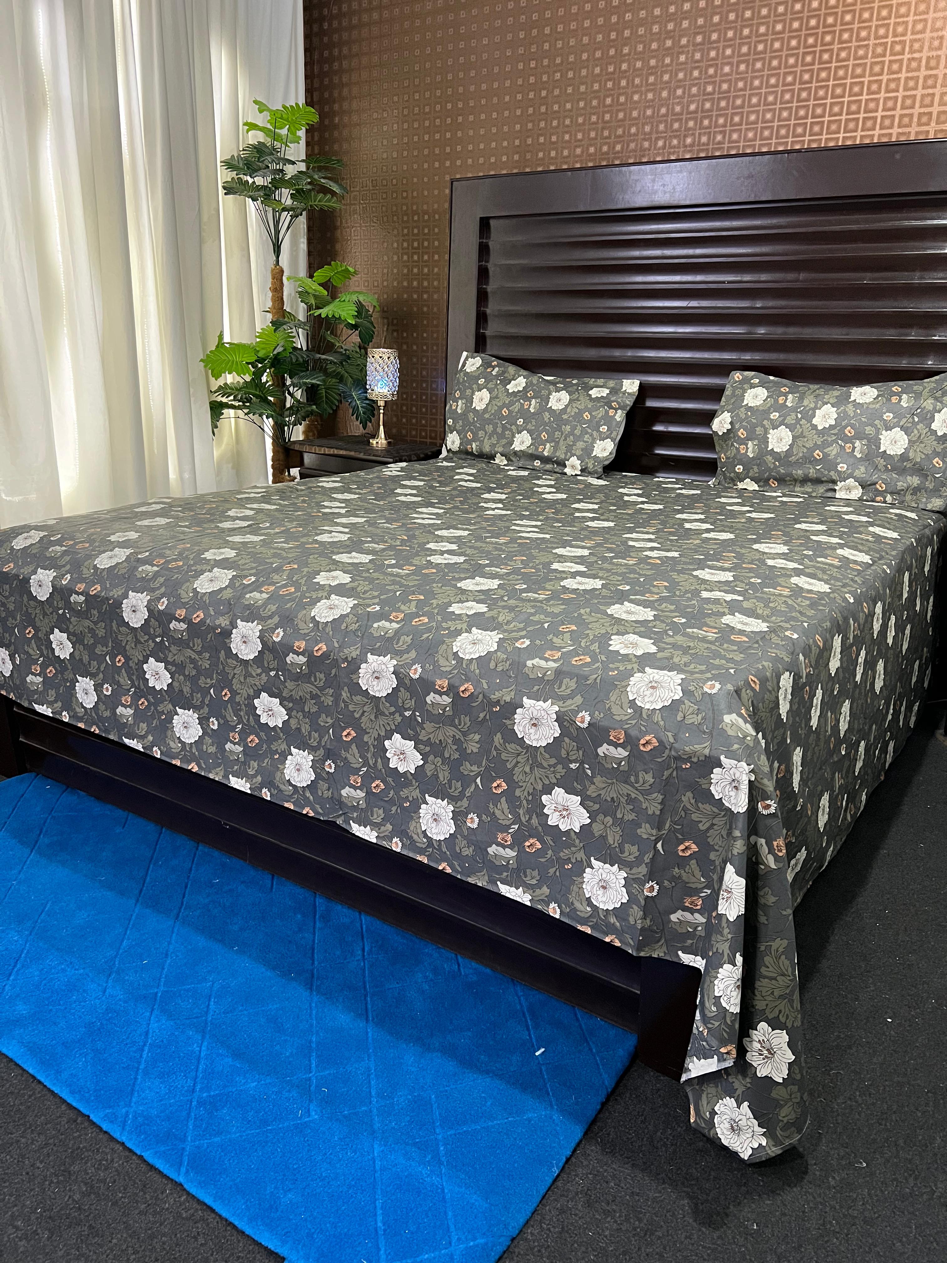 100% Pure Cotton Luxury Bedsheet – Soft, Breathable & Premium Quality