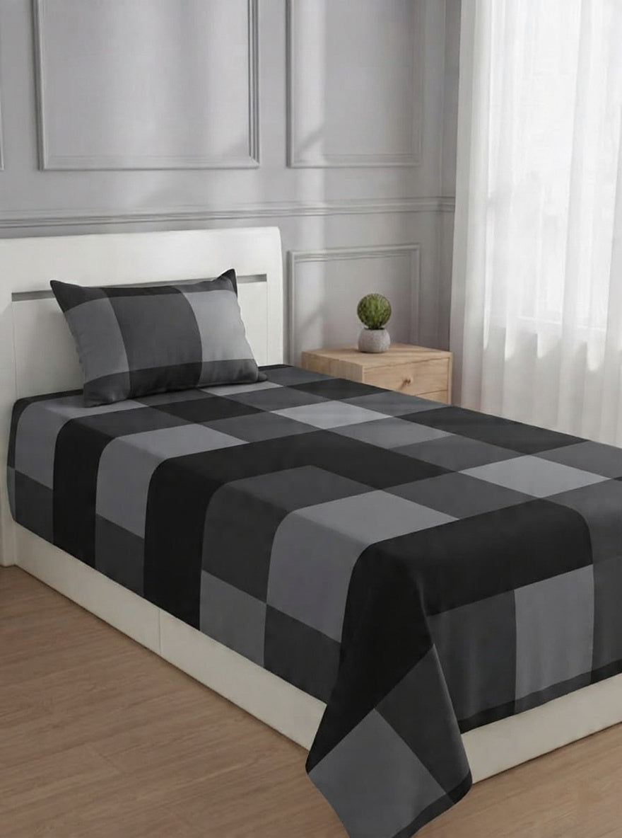 100% Pure Cotton Luxury Single Bedsheet – Soft, Breathable & Premium Quality