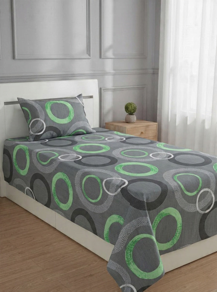 100% Pure Cotton Luxury Single Bedsheet – Soft, Breathable & Premium Quality