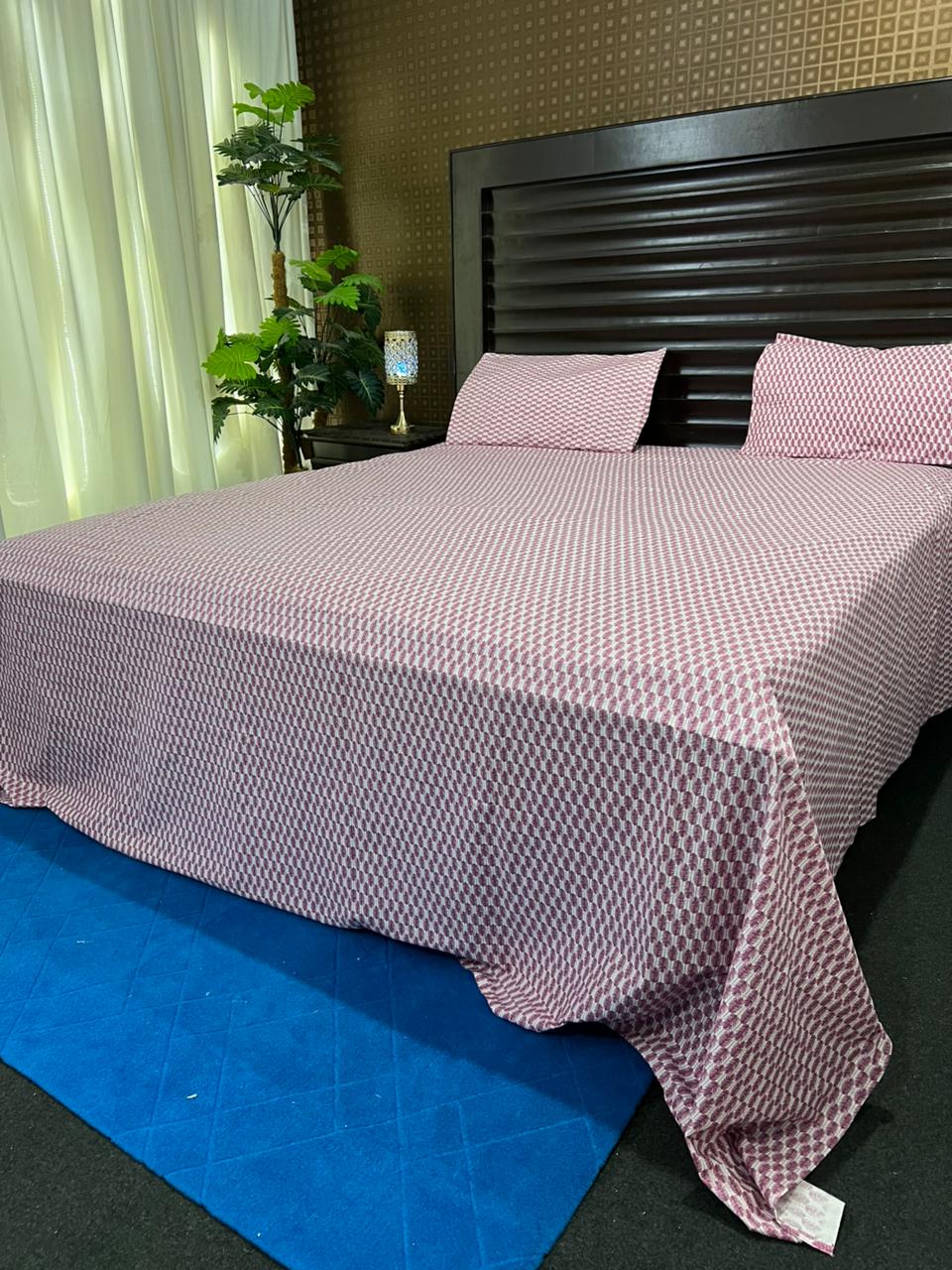 100% Pure Cotton Luxury Bedsheet – Soft, Breathable & Premium Quality
