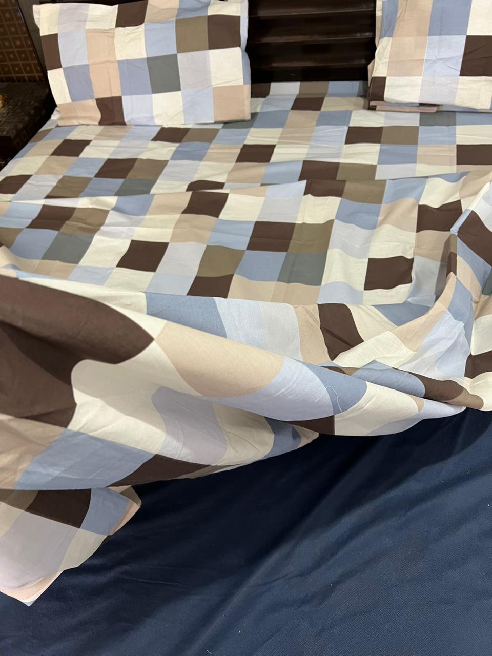 100% Pure Cotton Luxury Bedsheet – Soft, Breathable & Premium Quality