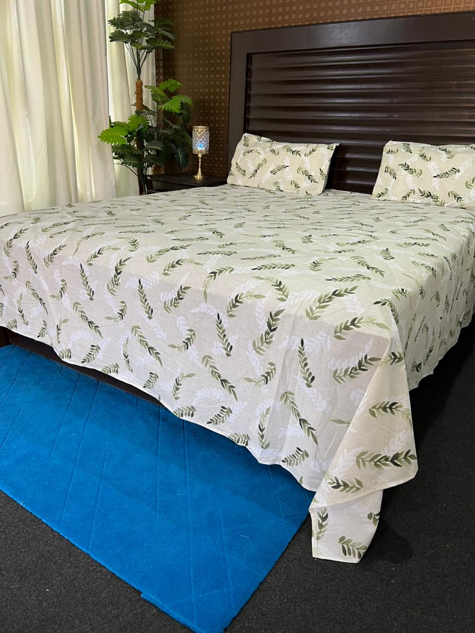 100% Pure Cotton Luxury Bedsheet – Soft, Breathable & Premium Quality