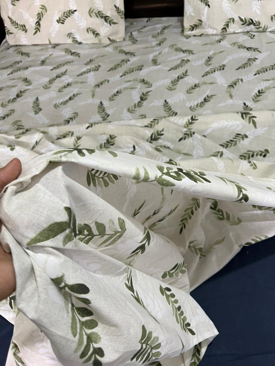 100% Pure Cotton Luxury Bedsheet – Soft, Breathable & Premium Quality