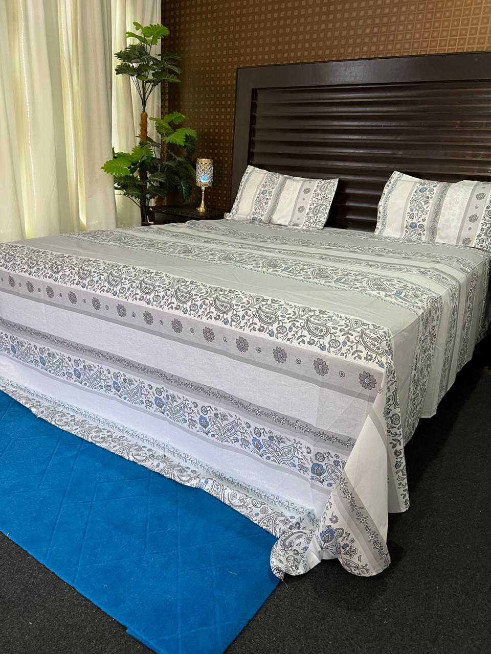 100% Pure Cotton Luxury Bedsheet – Soft, Breathable & Premium Quality