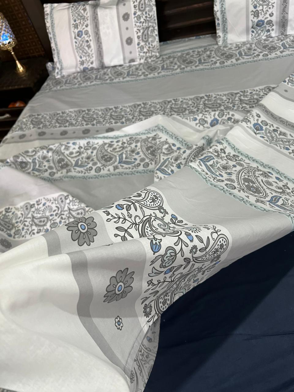 100% Pure Cotton Luxury Bedsheet – Soft, Breathable & Premium Quality