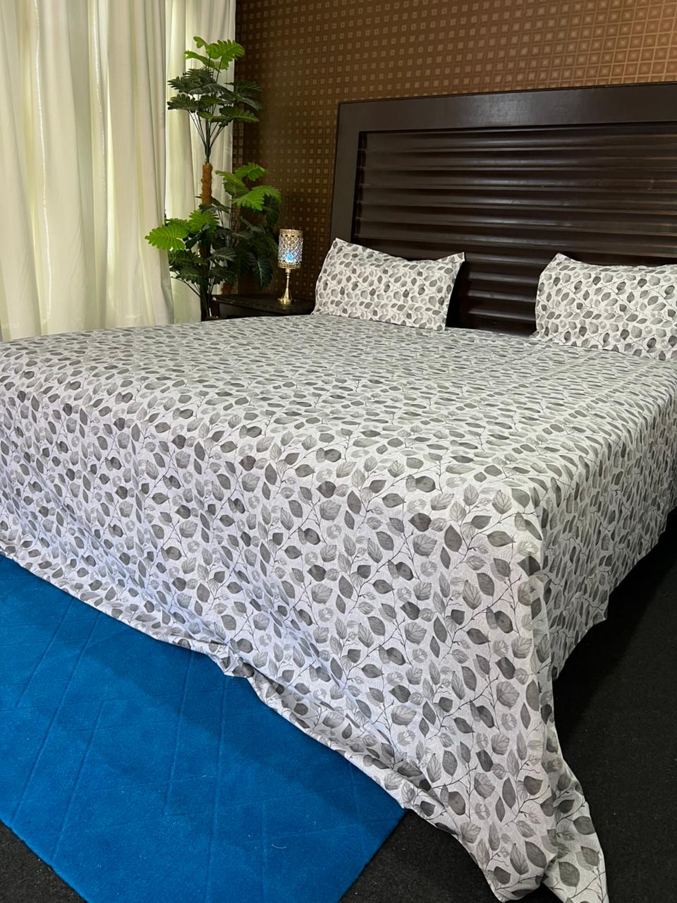 100% Pure Cotton Luxury Bedsheet – Soft, Breathable & Premium Quality