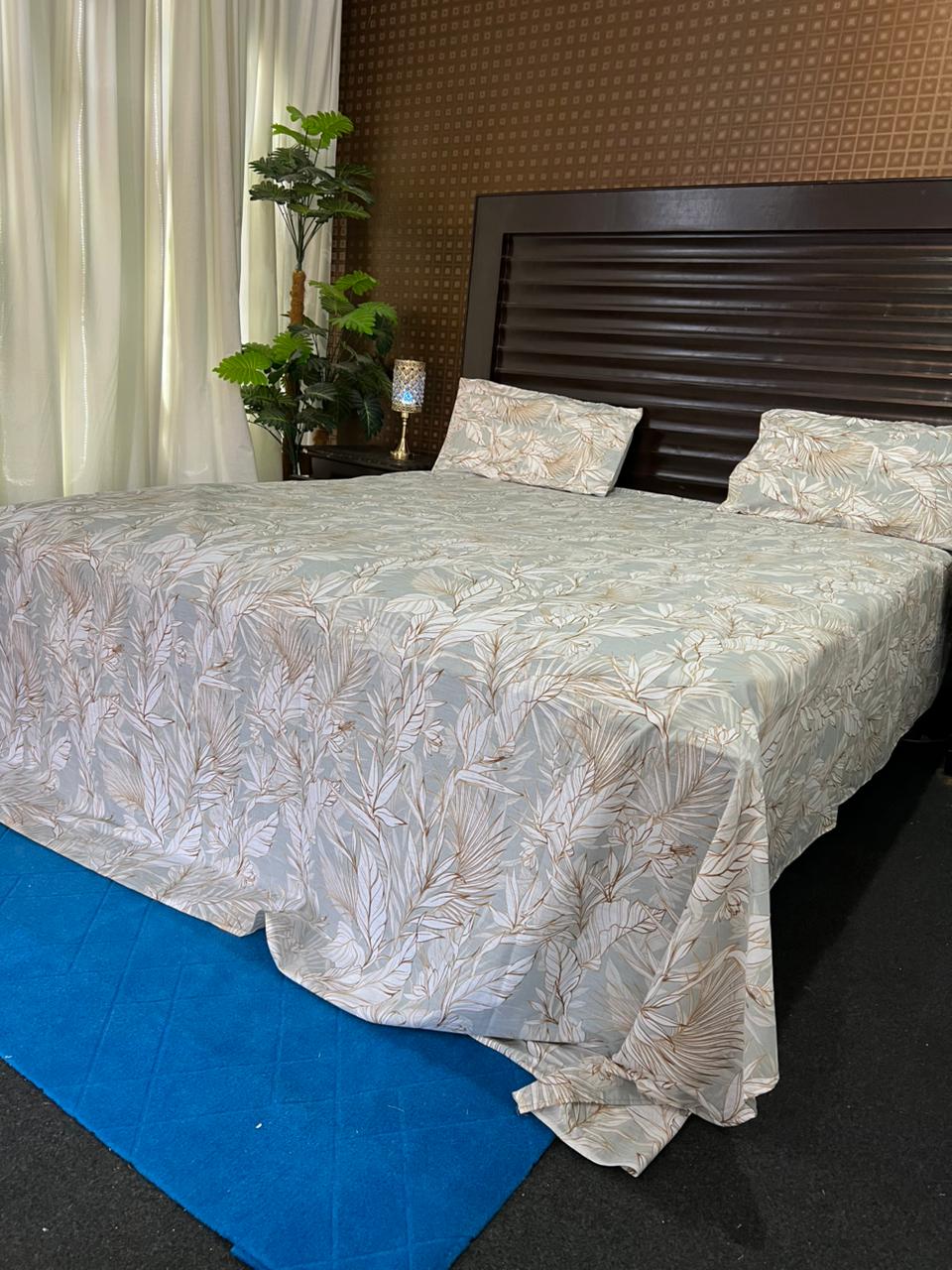 100% Pure Cotton Luxury Bedsheet – Soft, Breathable & Premium Quality