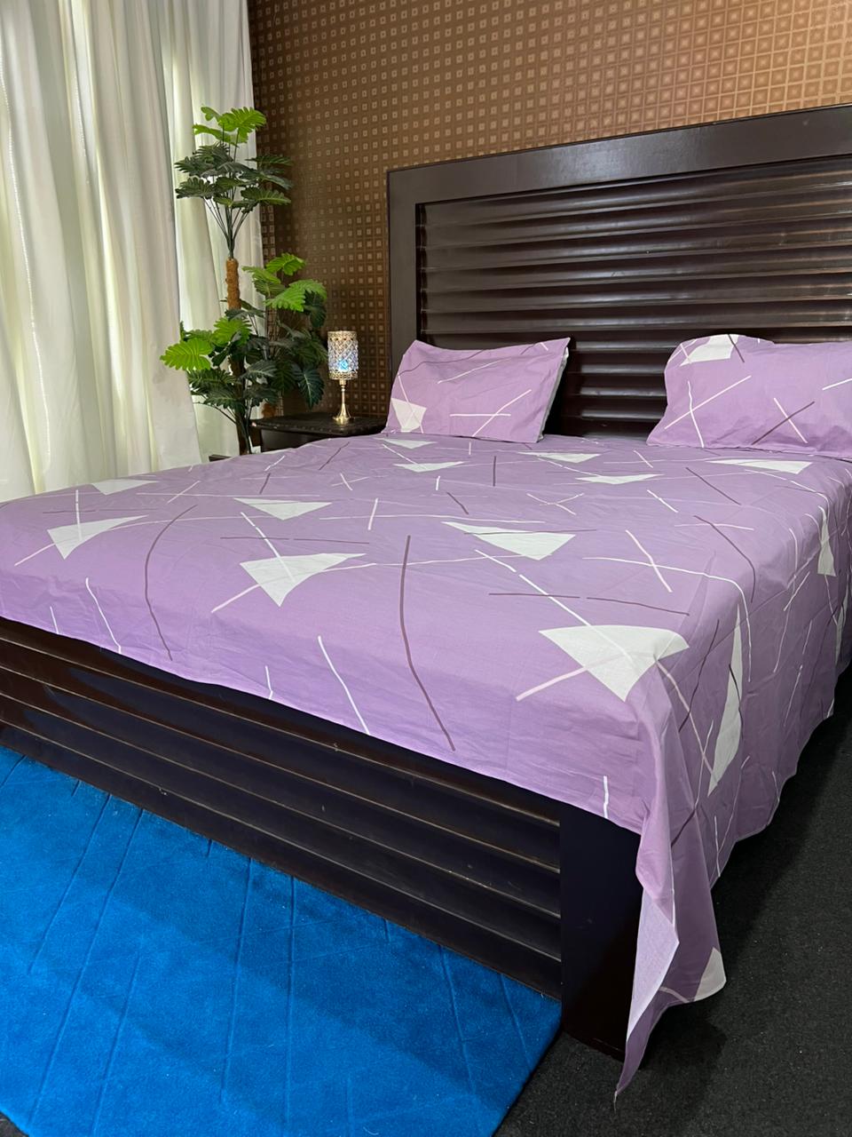 100% Pure Cotton Luxury Bedsheet – Soft, Breathable & Premium Quality