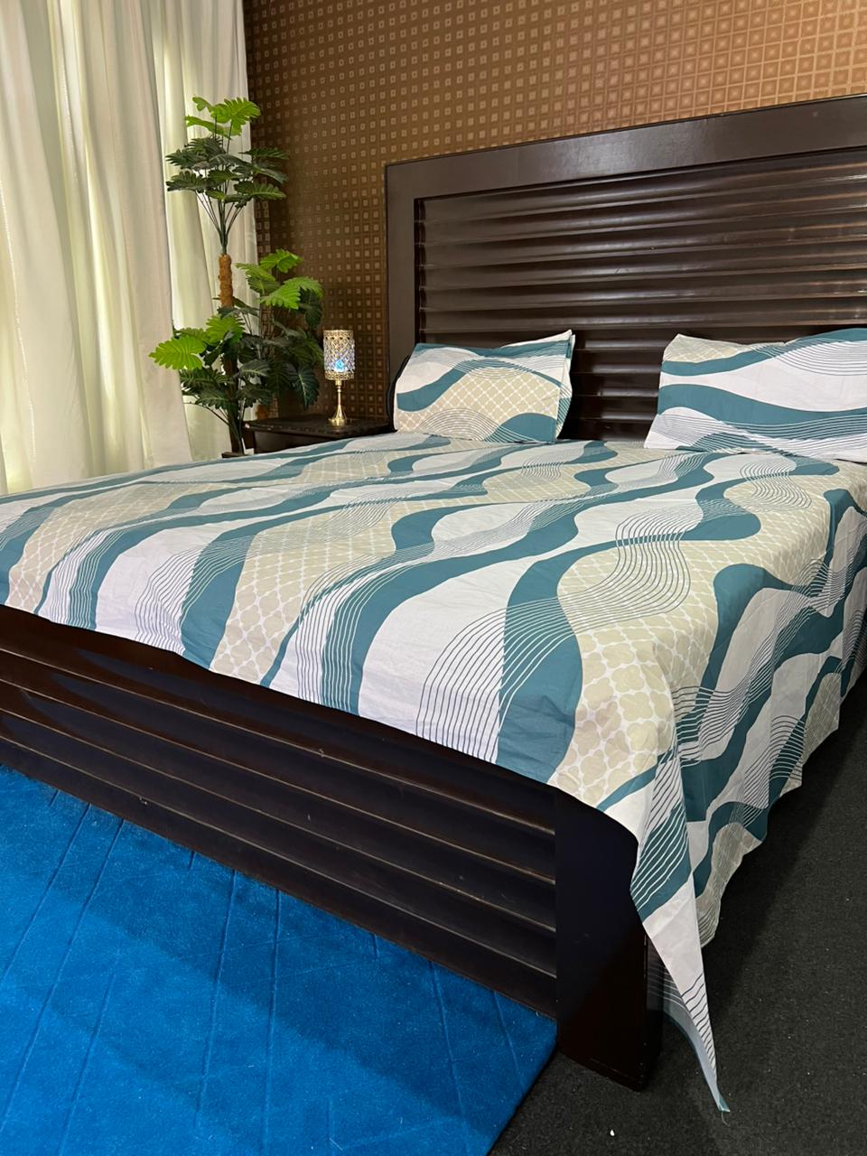 100% Pure Cotton Luxury Bedsheet – Soft, Breathable & Premium Quality