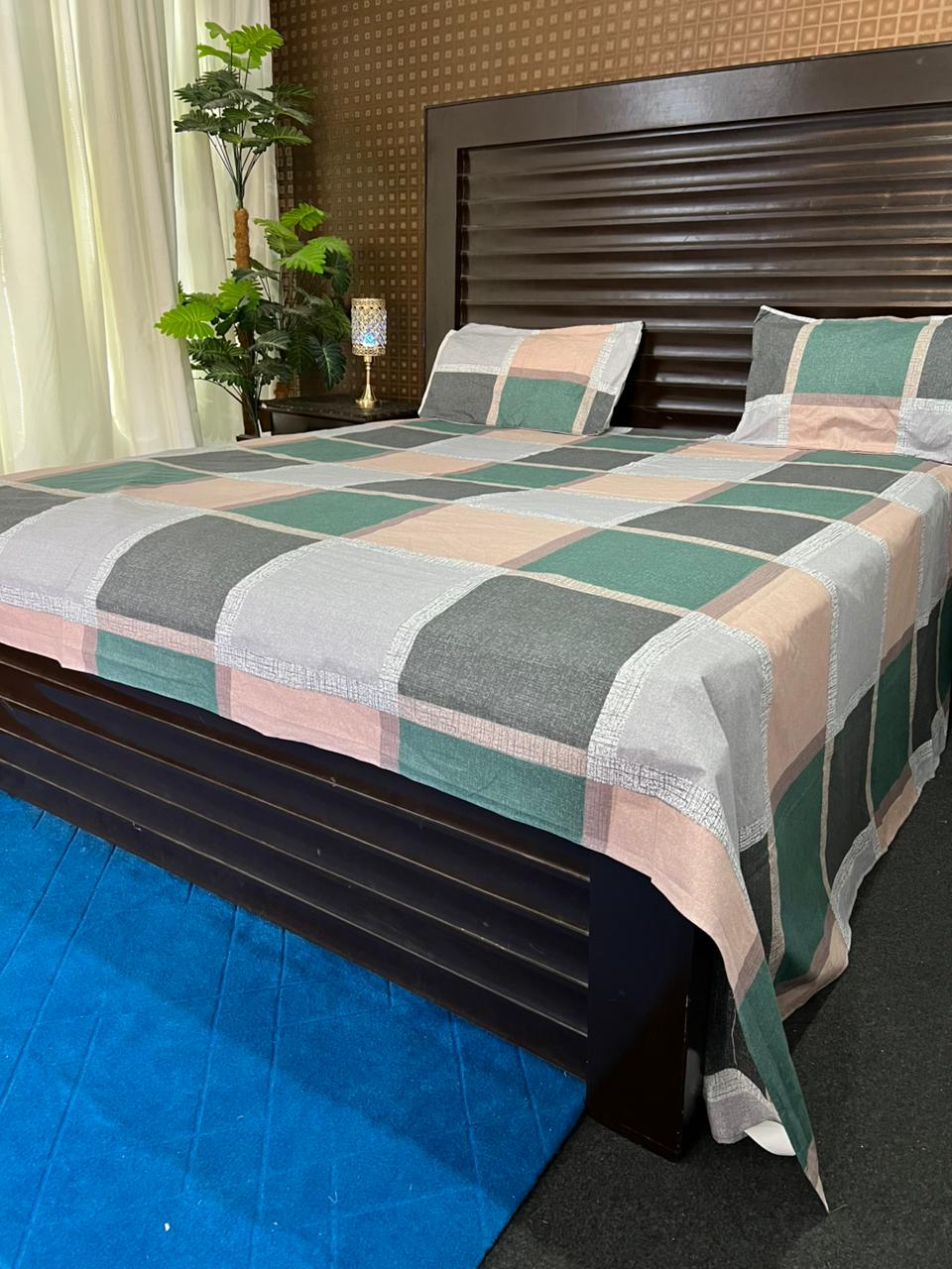100% Pure Cotton Luxury Bedsheet – Soft, Breathable & Premium Quality