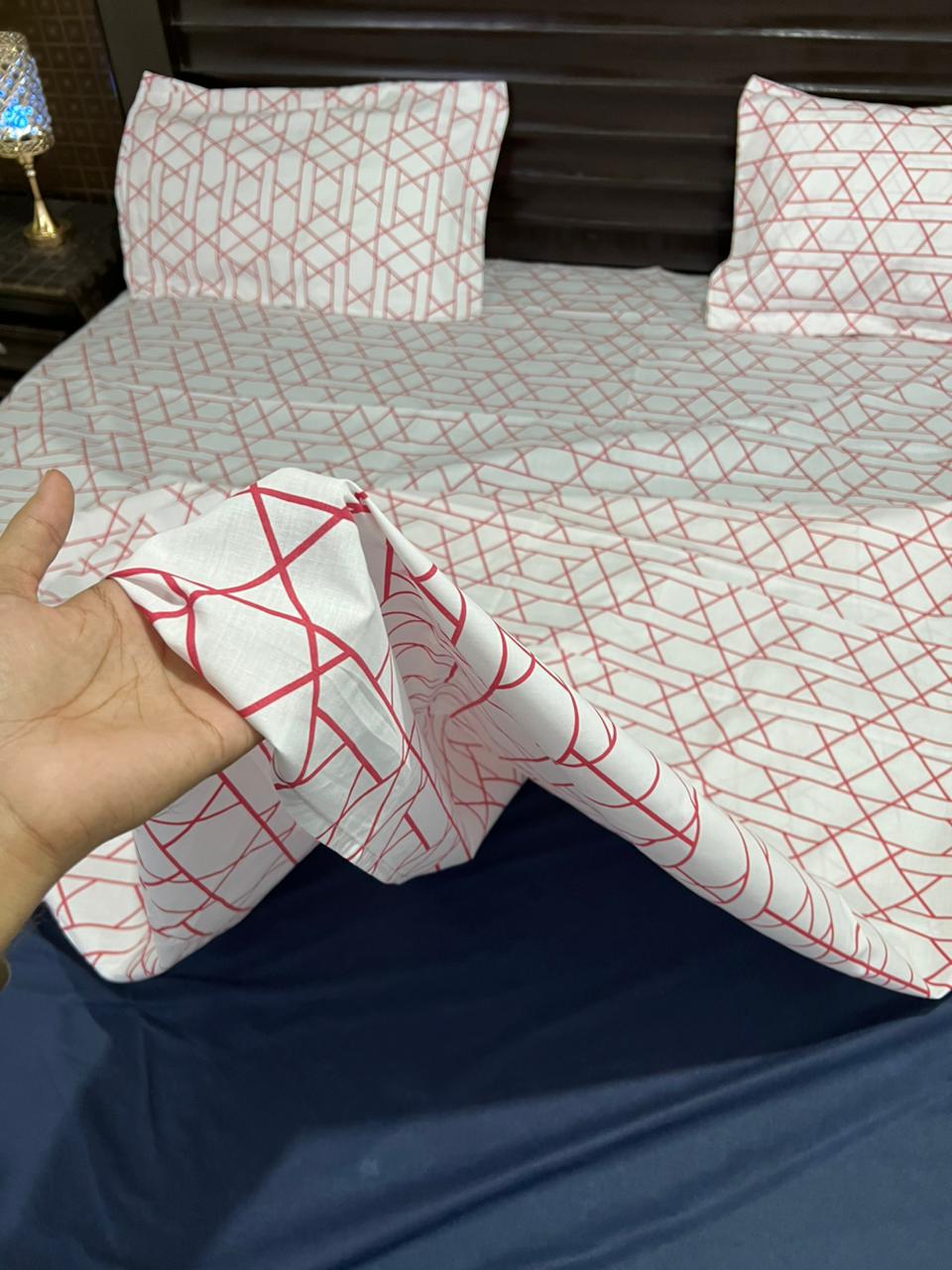 100% Pure Cotton Luxury Bedsheet – Soft, Breathable & Premium Quality