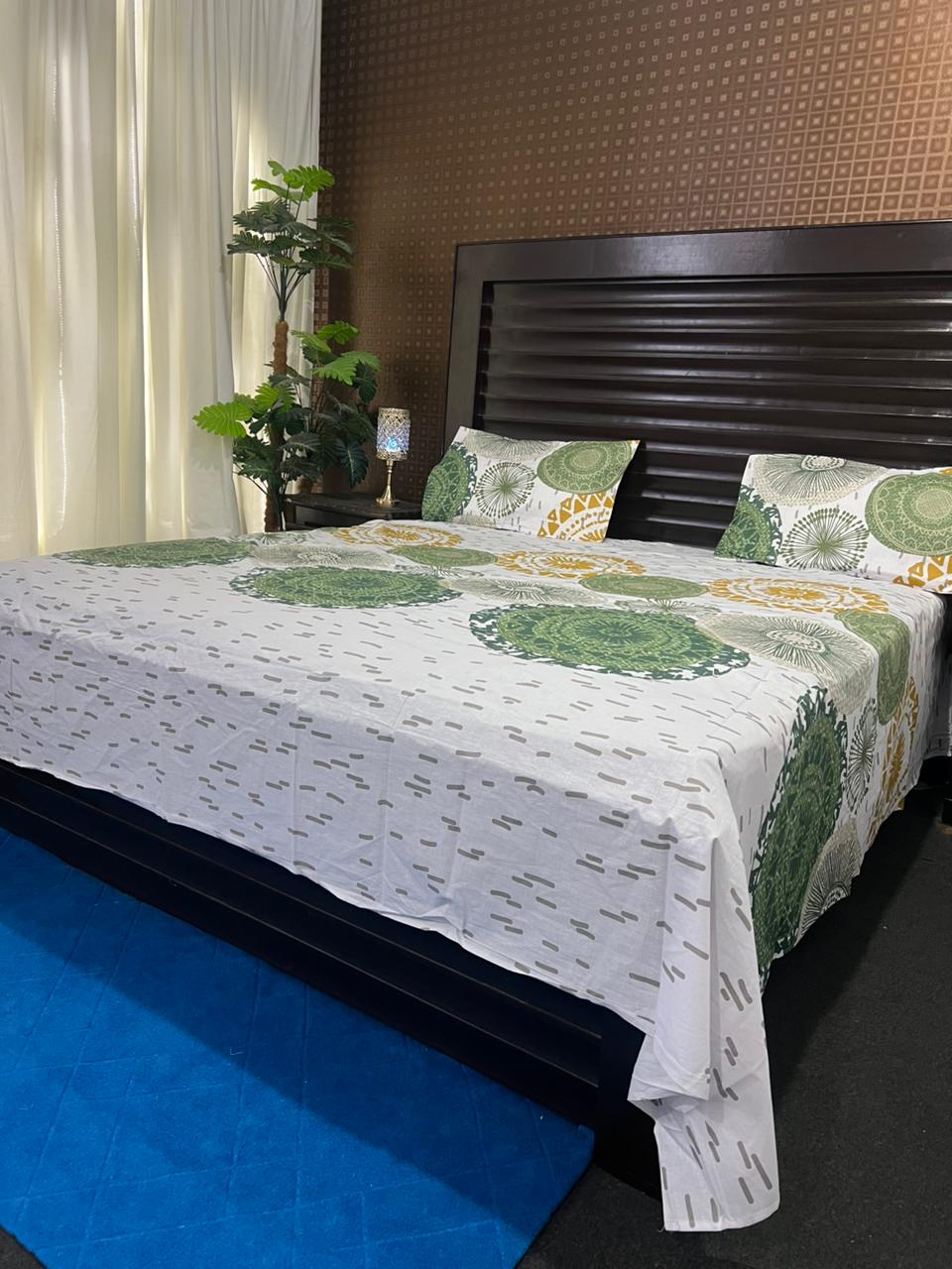 100% Pure Cotton Luxury Bedsheet – Soft, Breathable & Premium Quality