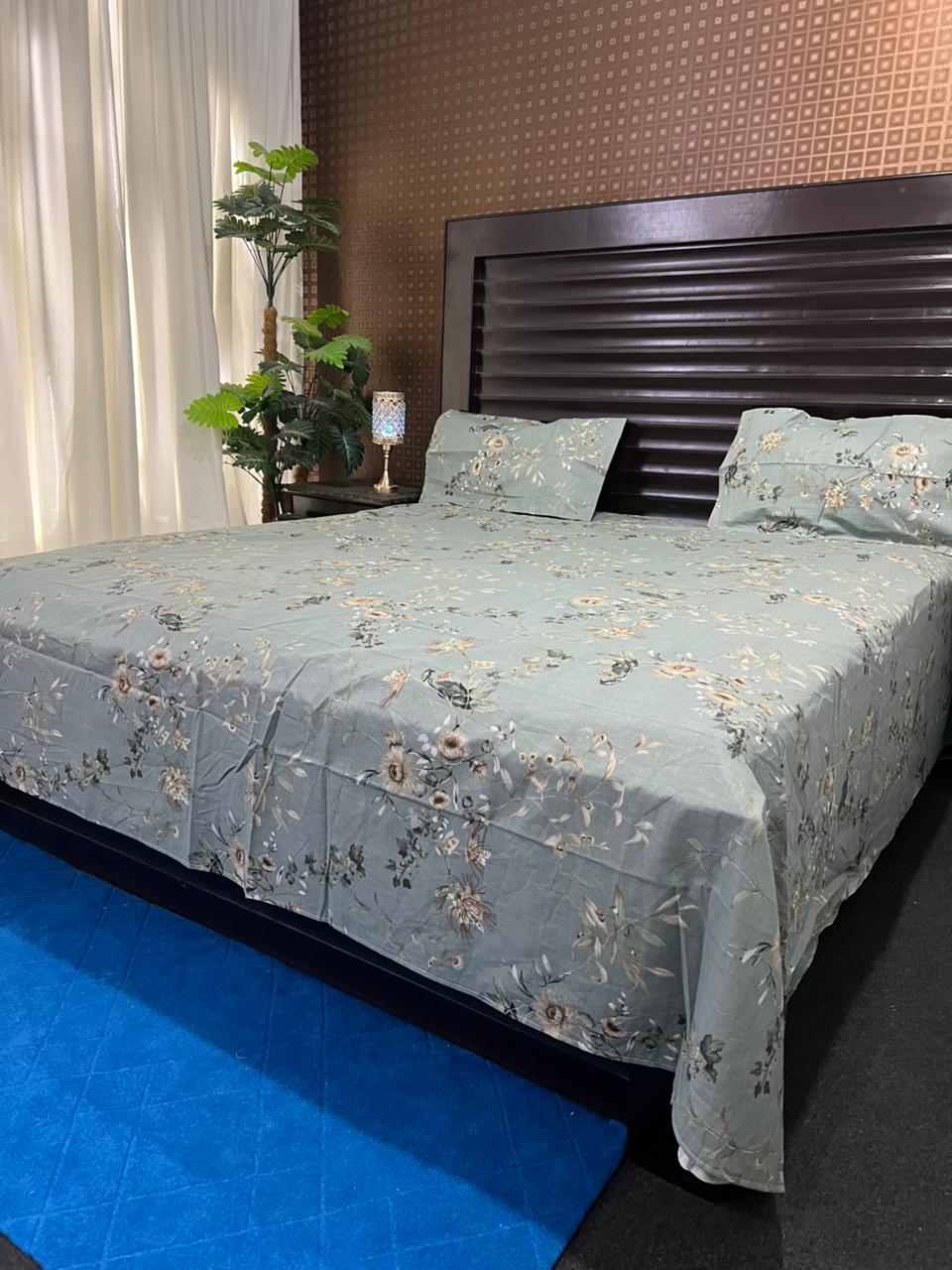 100% Pure Cotton Luxury Bedsheet – Soft, Breathable & Premium Quality