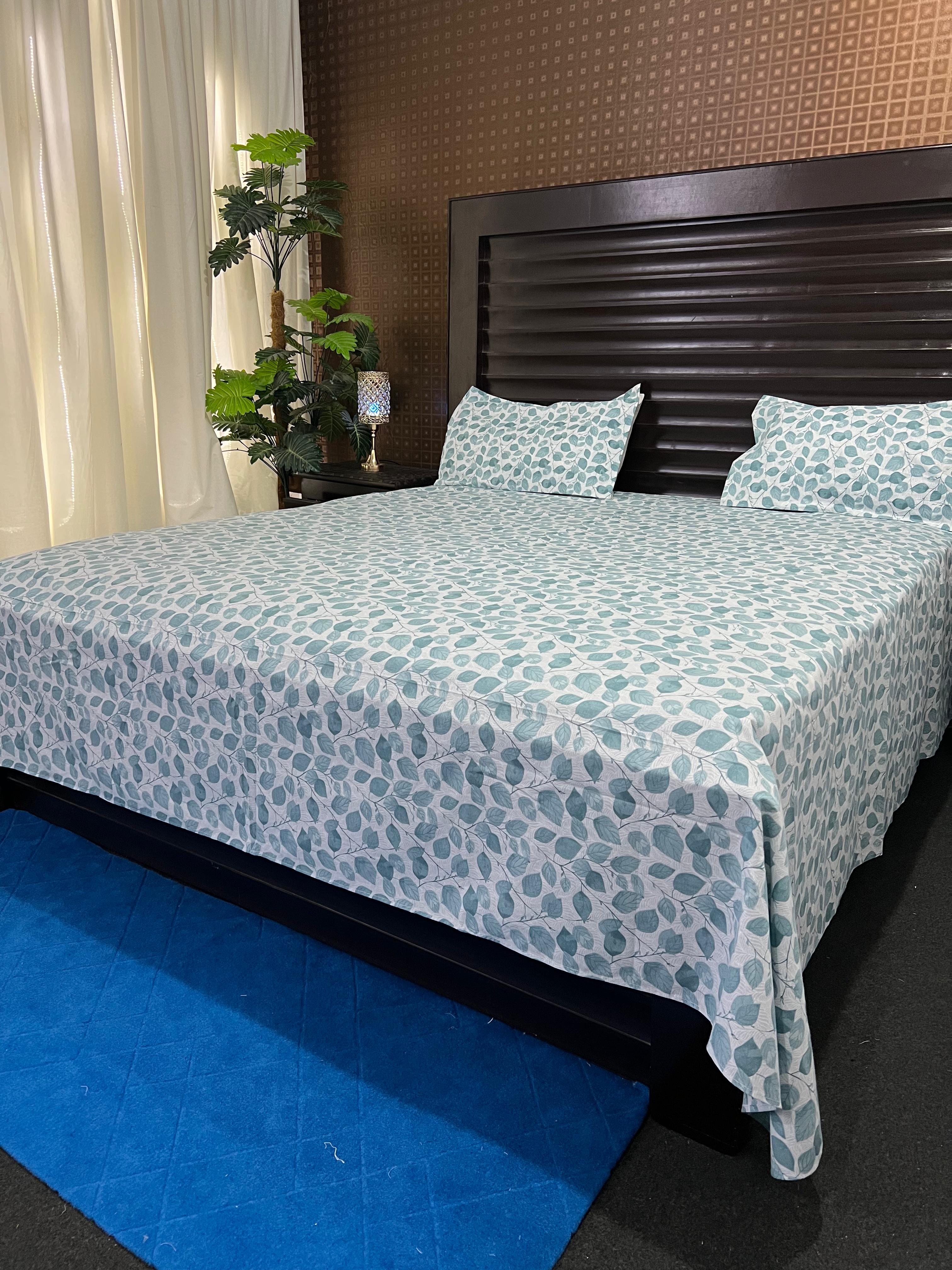 100% Pure Cotton Luxury Bedsheet – Soft, Breathable & Premium Quality