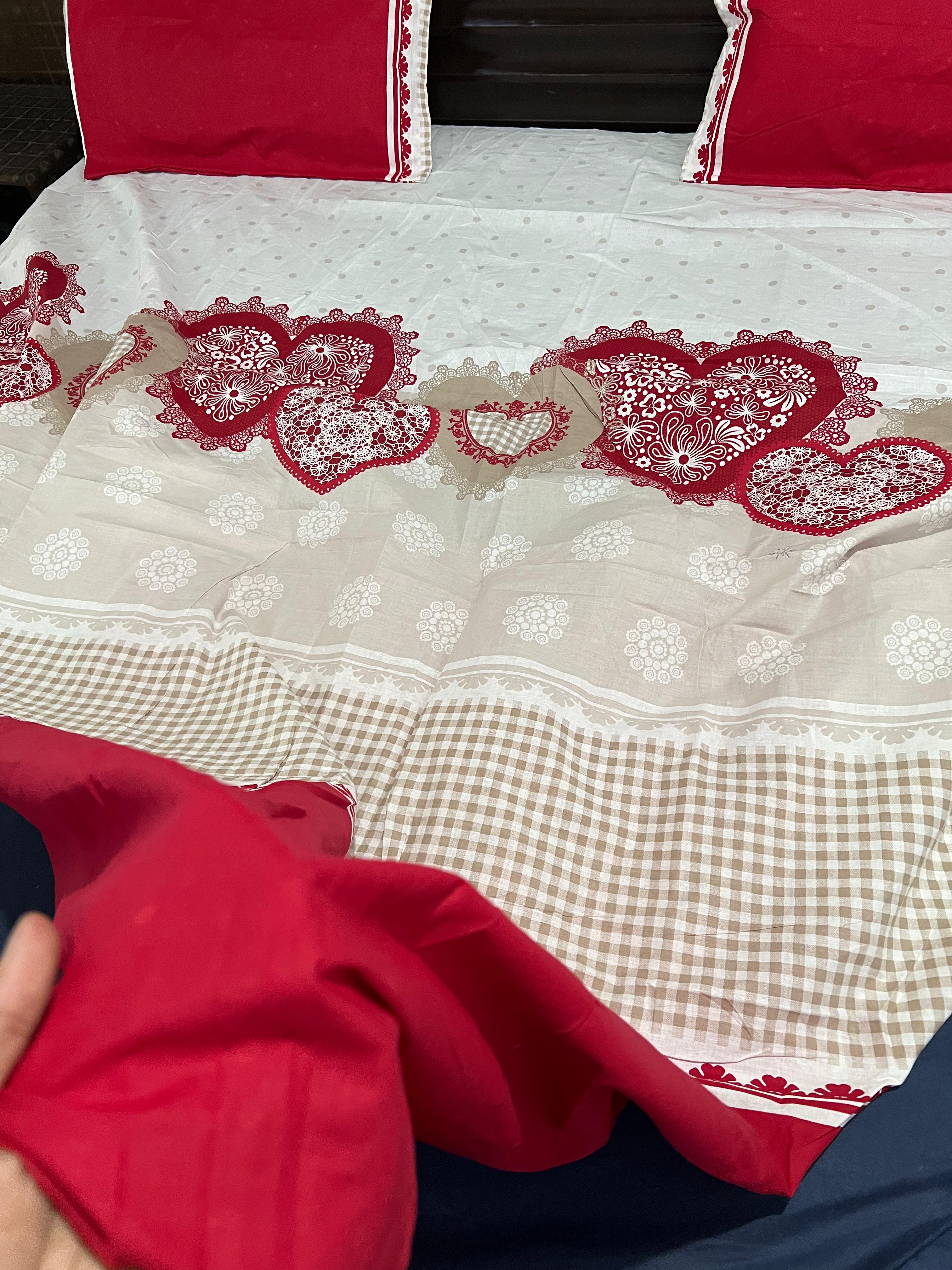 100% Pure Cotton Luxury Bedsheet – Soft, Breathable & Premium Quality