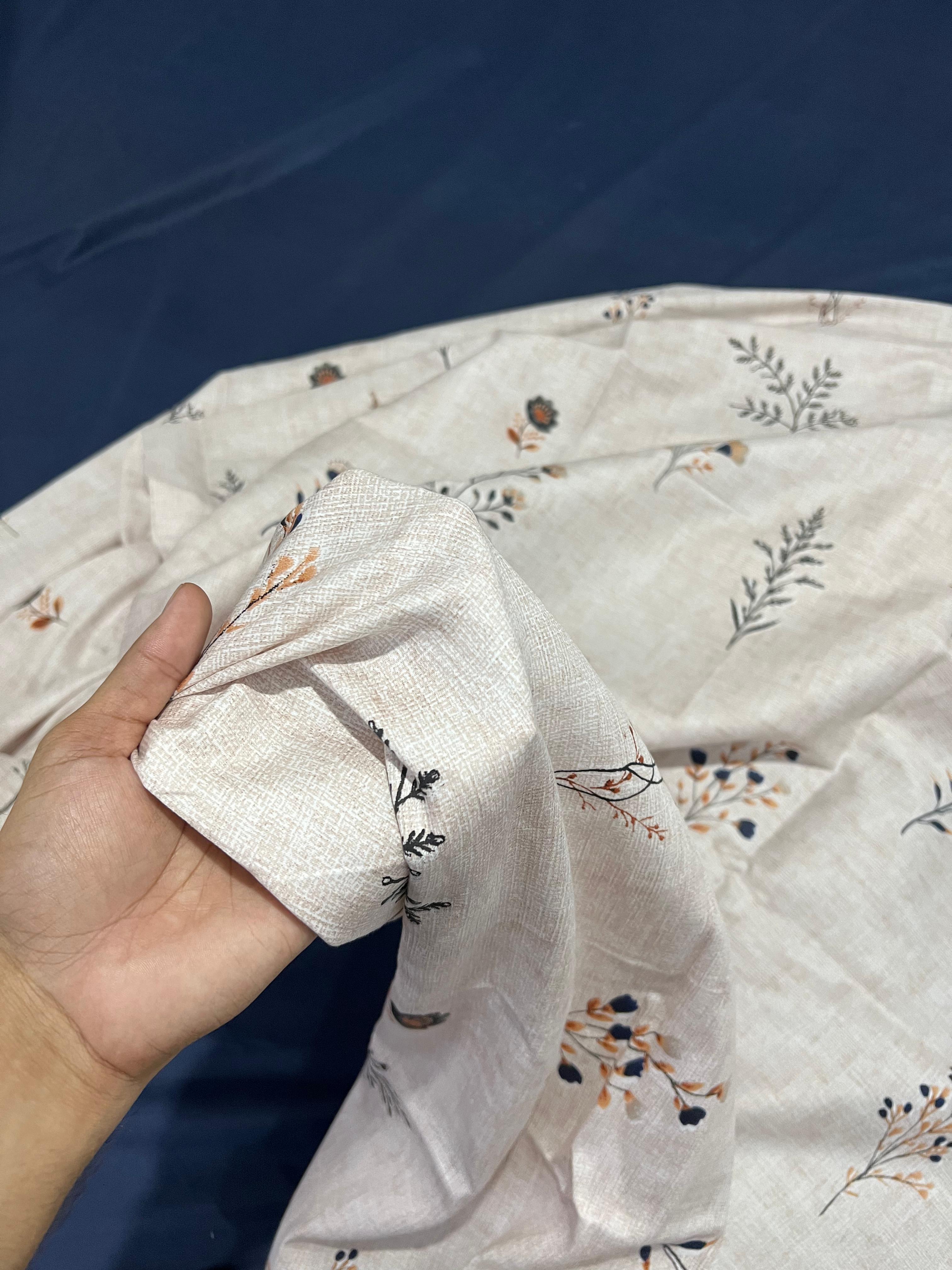 100% Pure Cotton Luxury Bedsheet – Soft, Breathable & Premium Quality