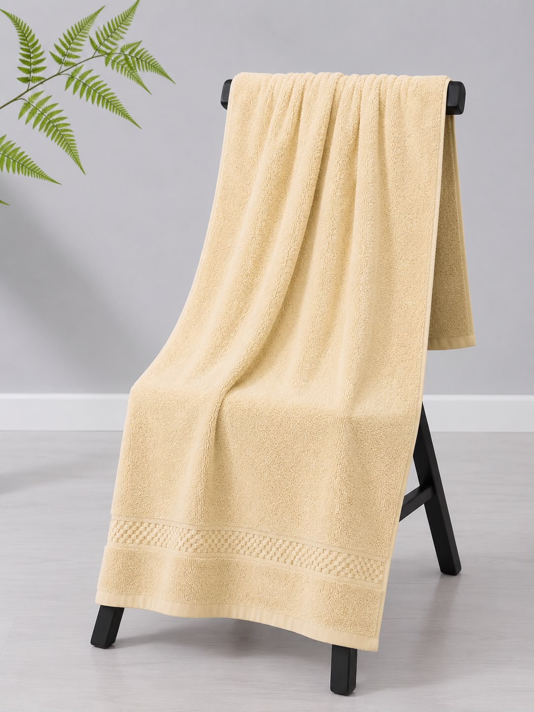 Premium Cotton Bath Towel – Soft, Absorbent & Quick Dry