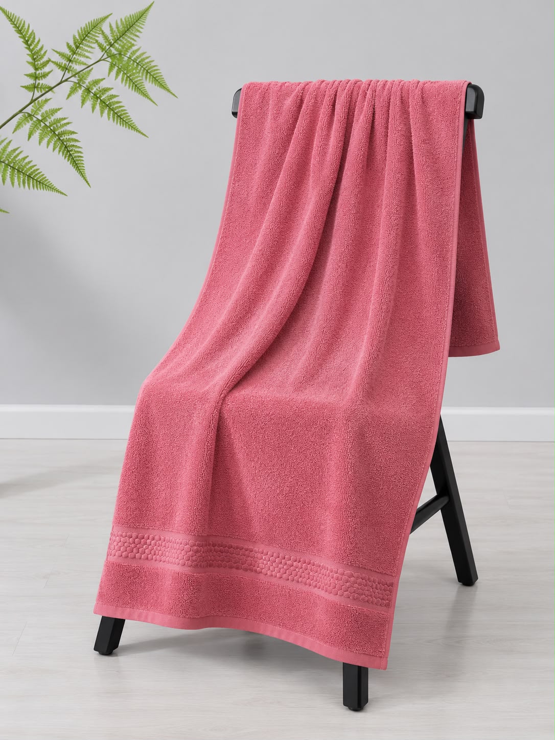 Premium Cotton Bath Towel – Soft, Absorbent & Quick Dry