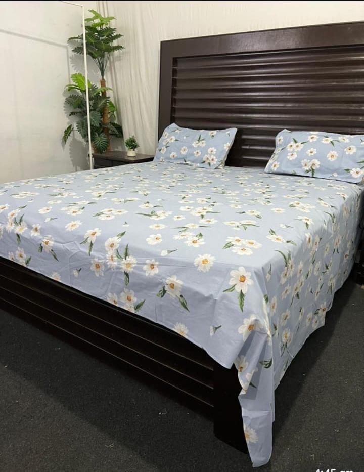 100% Pure Cotton Luxury Bedsheet – Soft, Breathable & Premium Quality