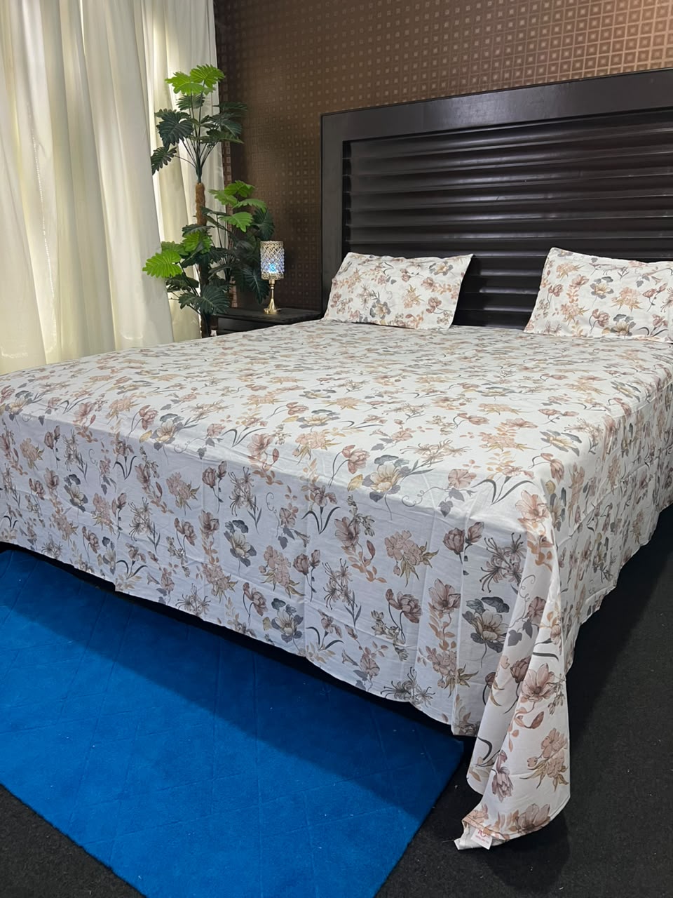 100% Pure Cotton Luxury Bedsheet – Soft, Breathable & Premium Quality