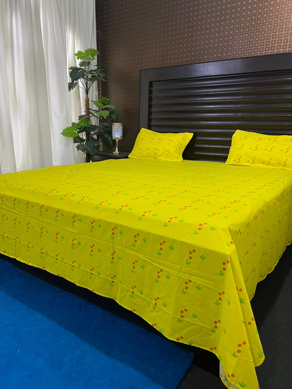 100% Pure Cotton Luxury Bedsheet – Soft, Breathable & Premium Quality