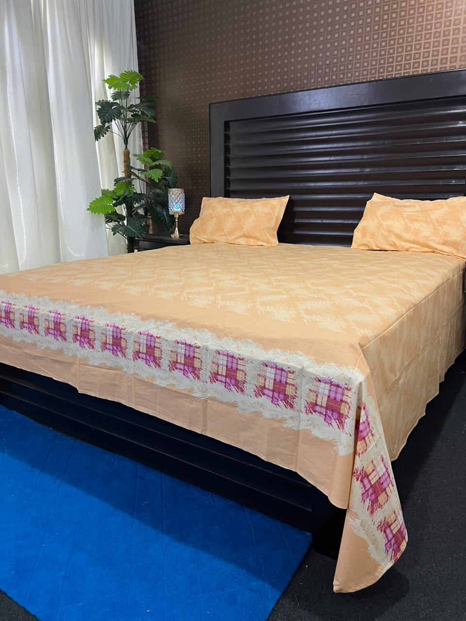 100% Pure Cotton Luxury Bedsheet – Soft, Breathable & Premium Quality